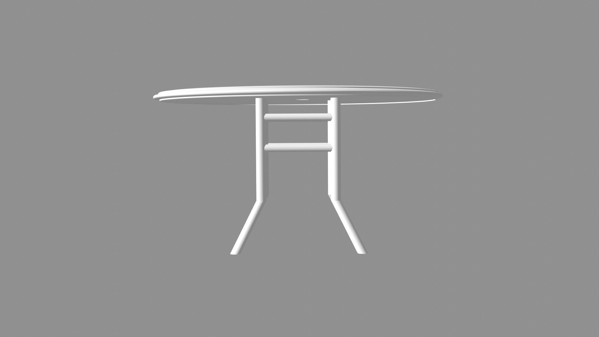Patio outdoor table with chairs and umbrella 3 3D model_25