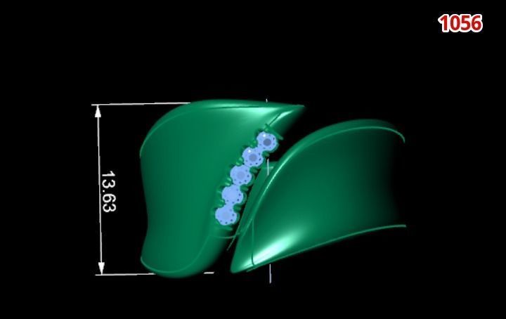 Custom Elegant ring - 1056 3D print model_1