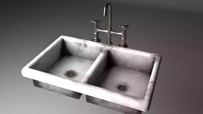 vintage old sink