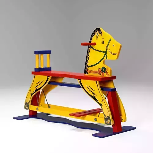 Wooden Rocking Horse