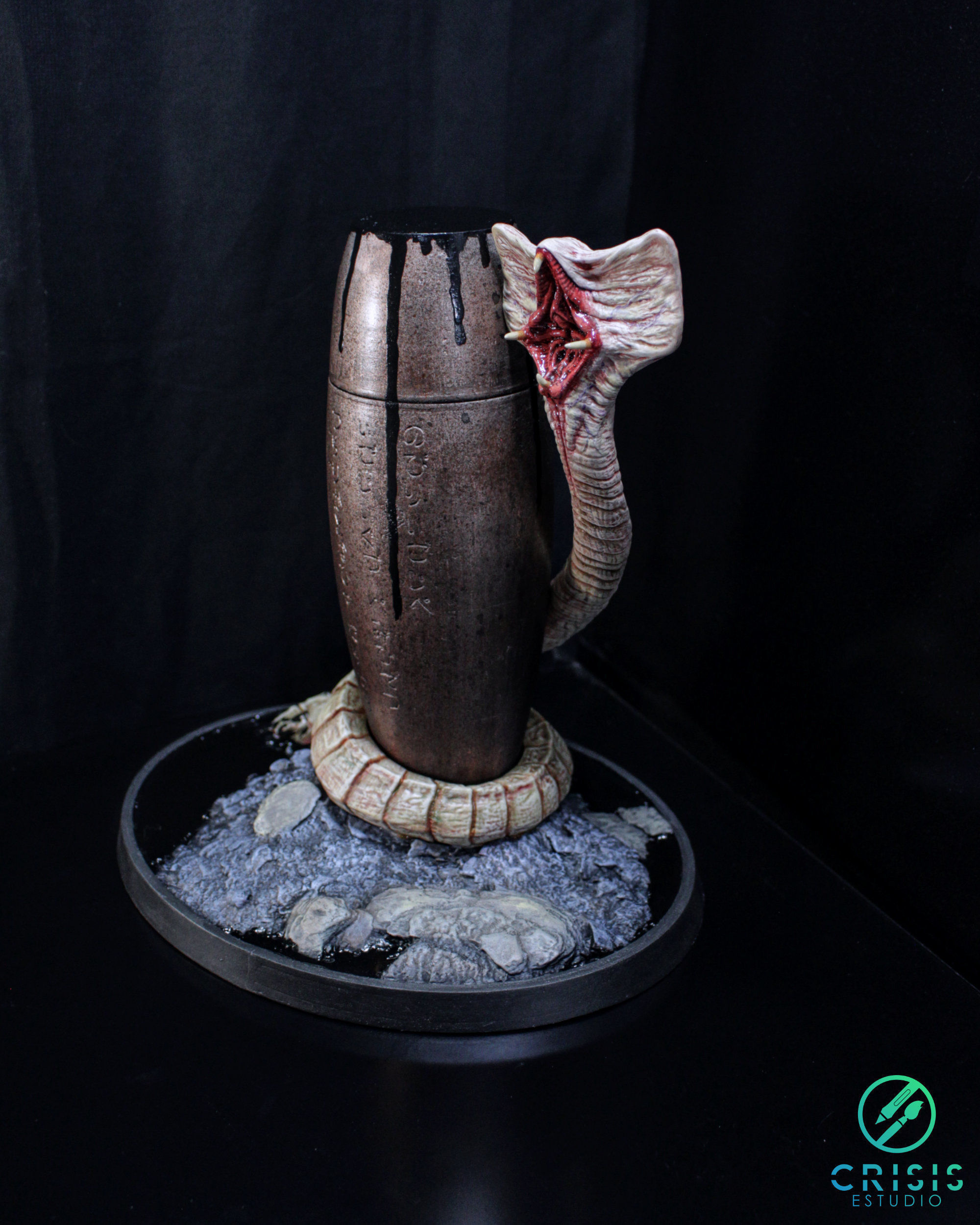 Hammerpede ready for 3D print prometheus alien covenant 3D print model_4