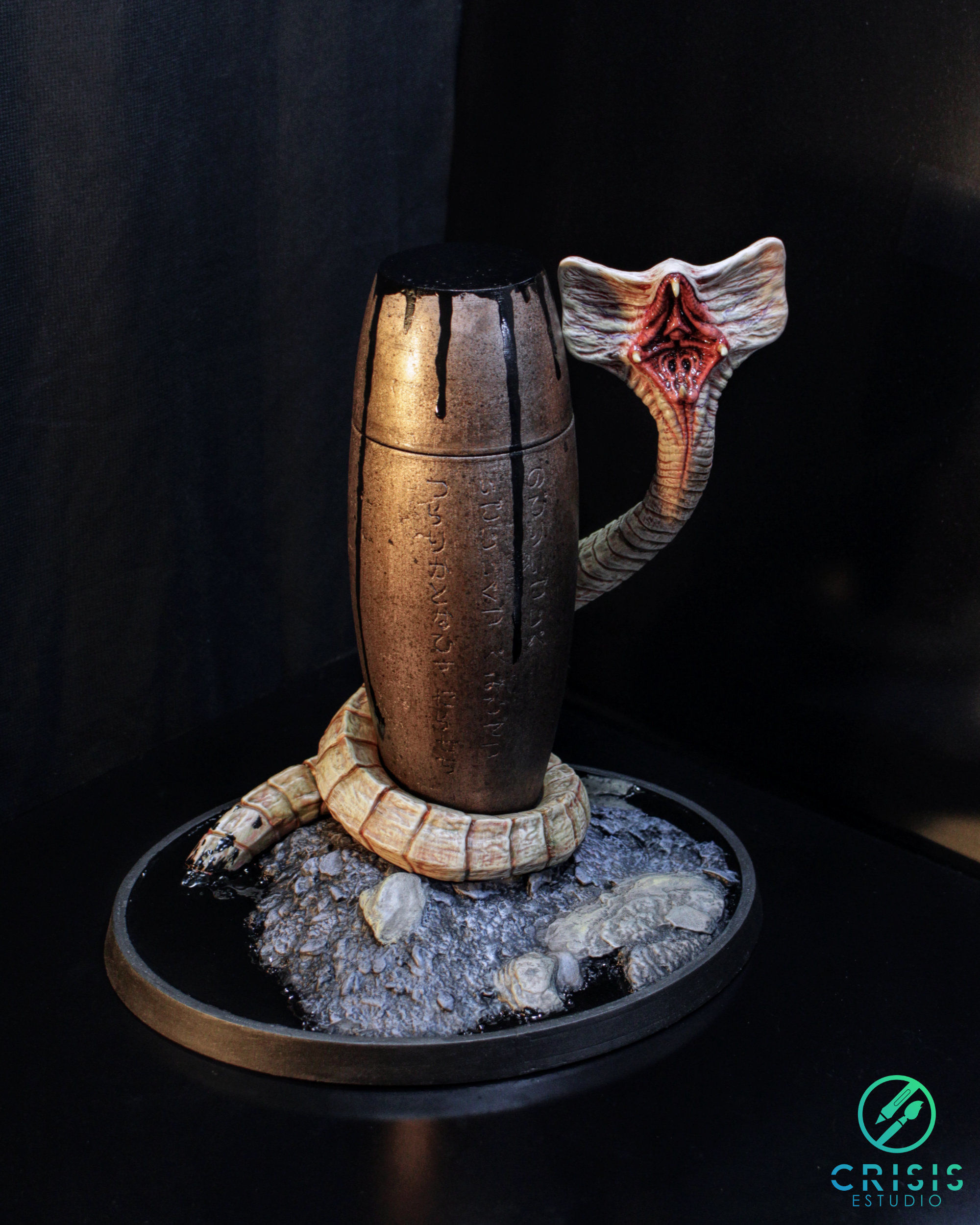 Hammerpede ready for 3D print prometheus alien covenant 3D print model_9