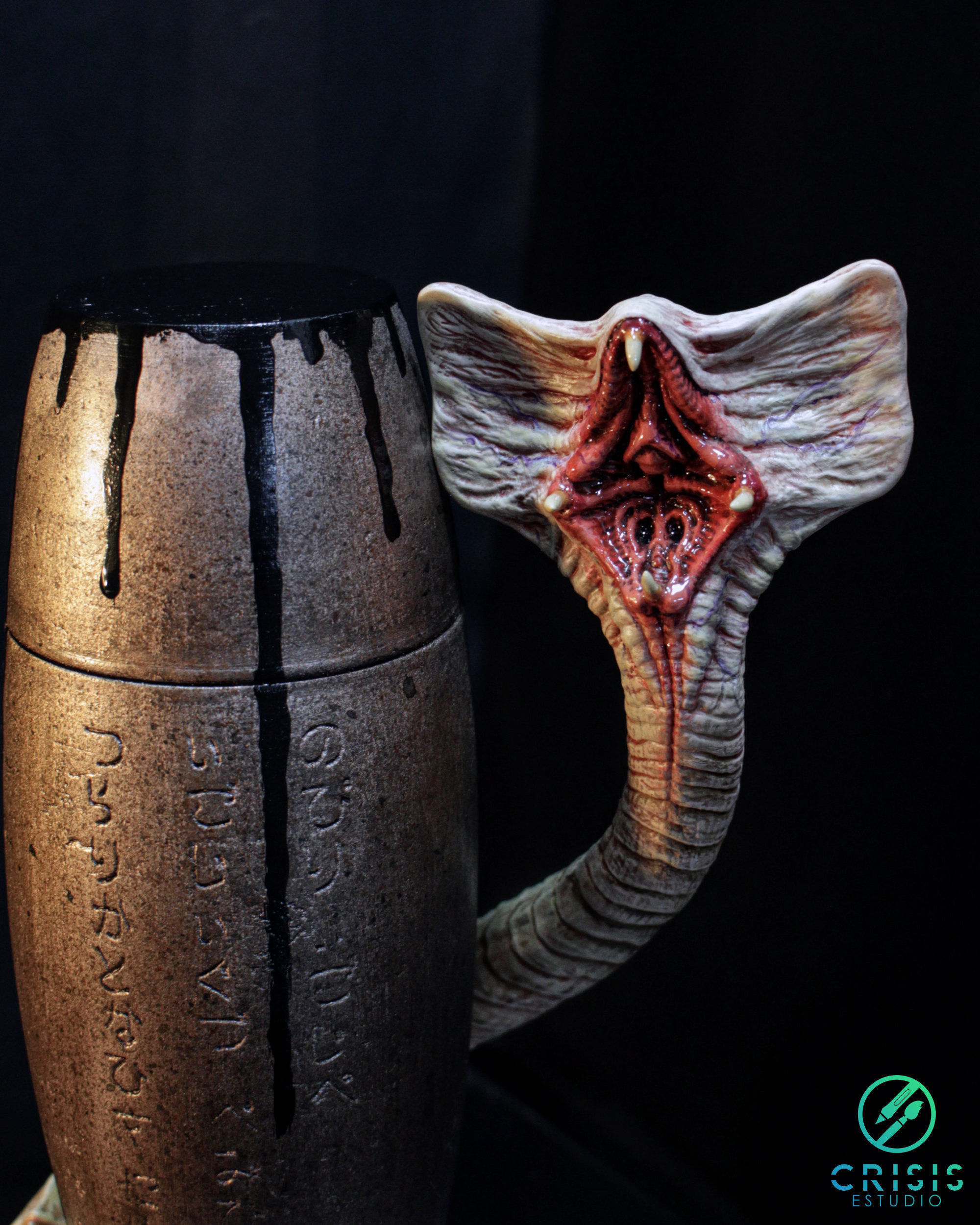 Hammerpede ready for 3D print prometheus alien covenant 3D print model_1