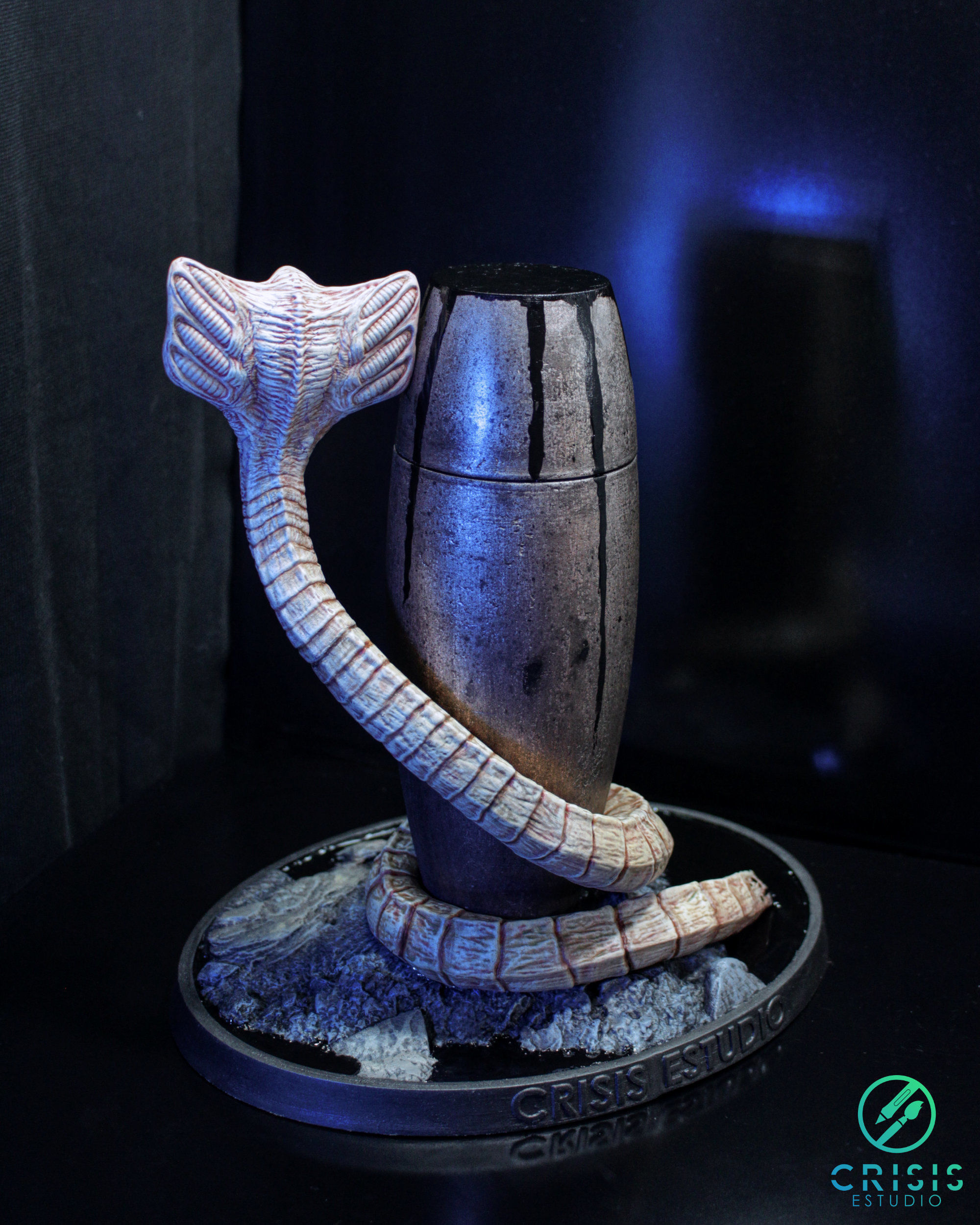 Hammerpede ready for 3D print prometheus alien covenant 3D print model_16