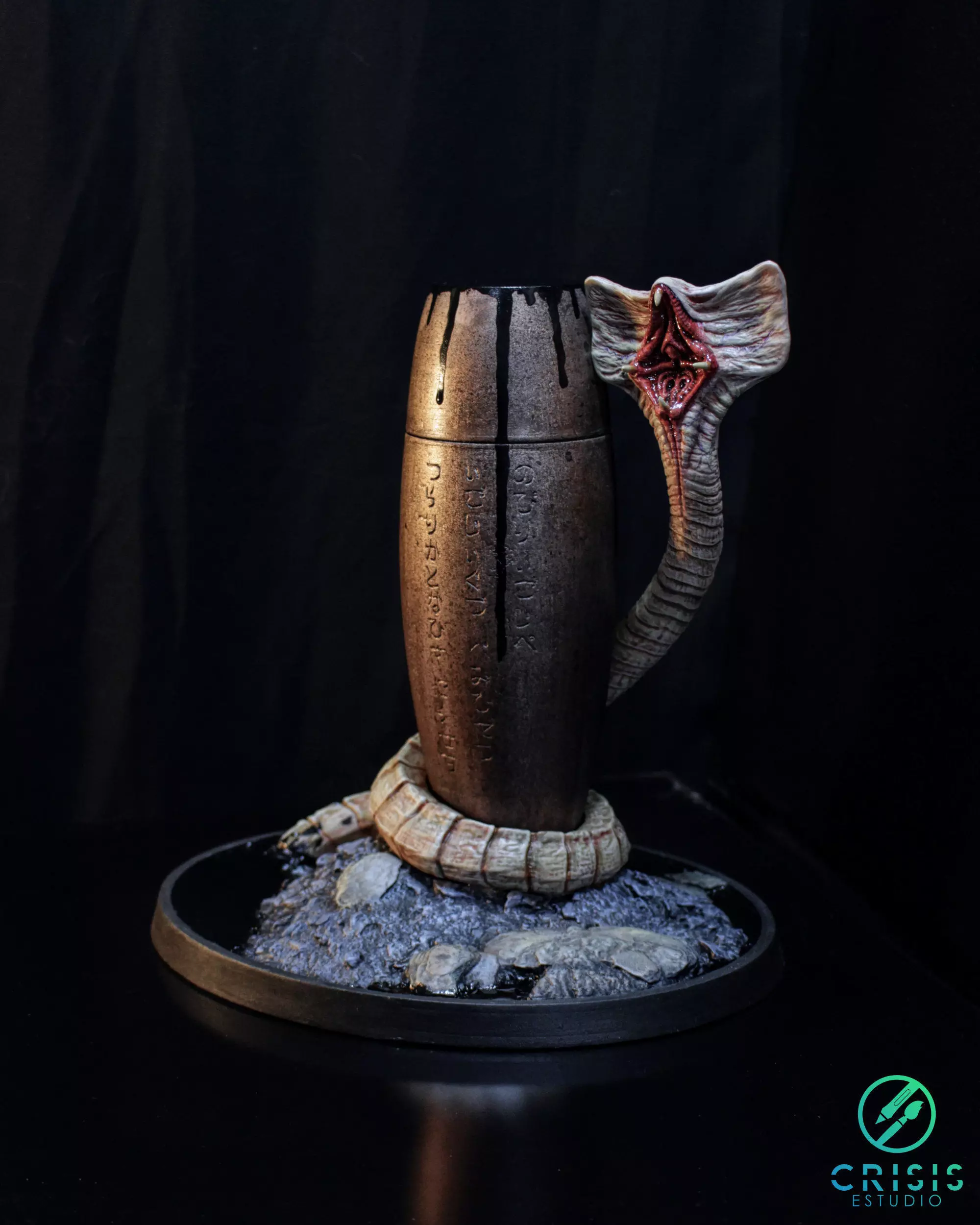 Hammerpede ready for 3D print prometheus alien covenant 3D print model_0