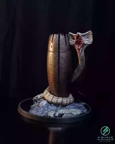 Hammerpede ready for 3D print prometheus alien covenant 3D print model