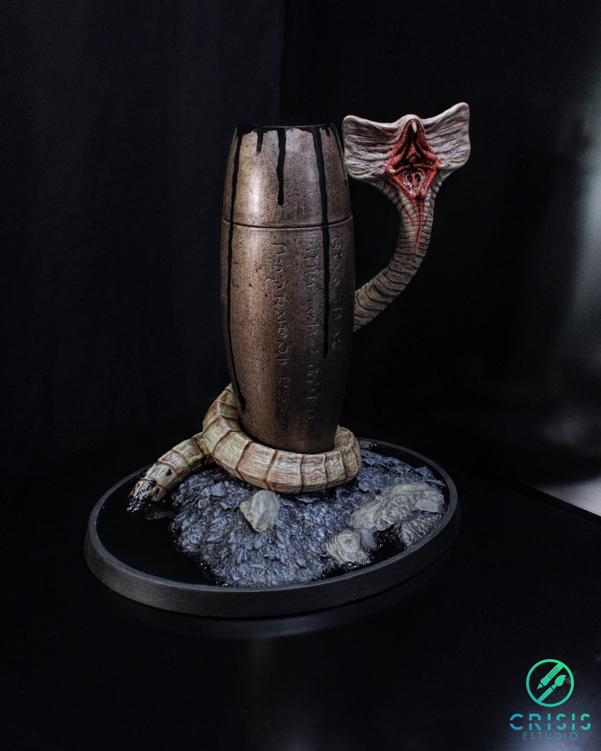 Hammerpede ready for 3D print prometheus alien covenant 3D print model_2