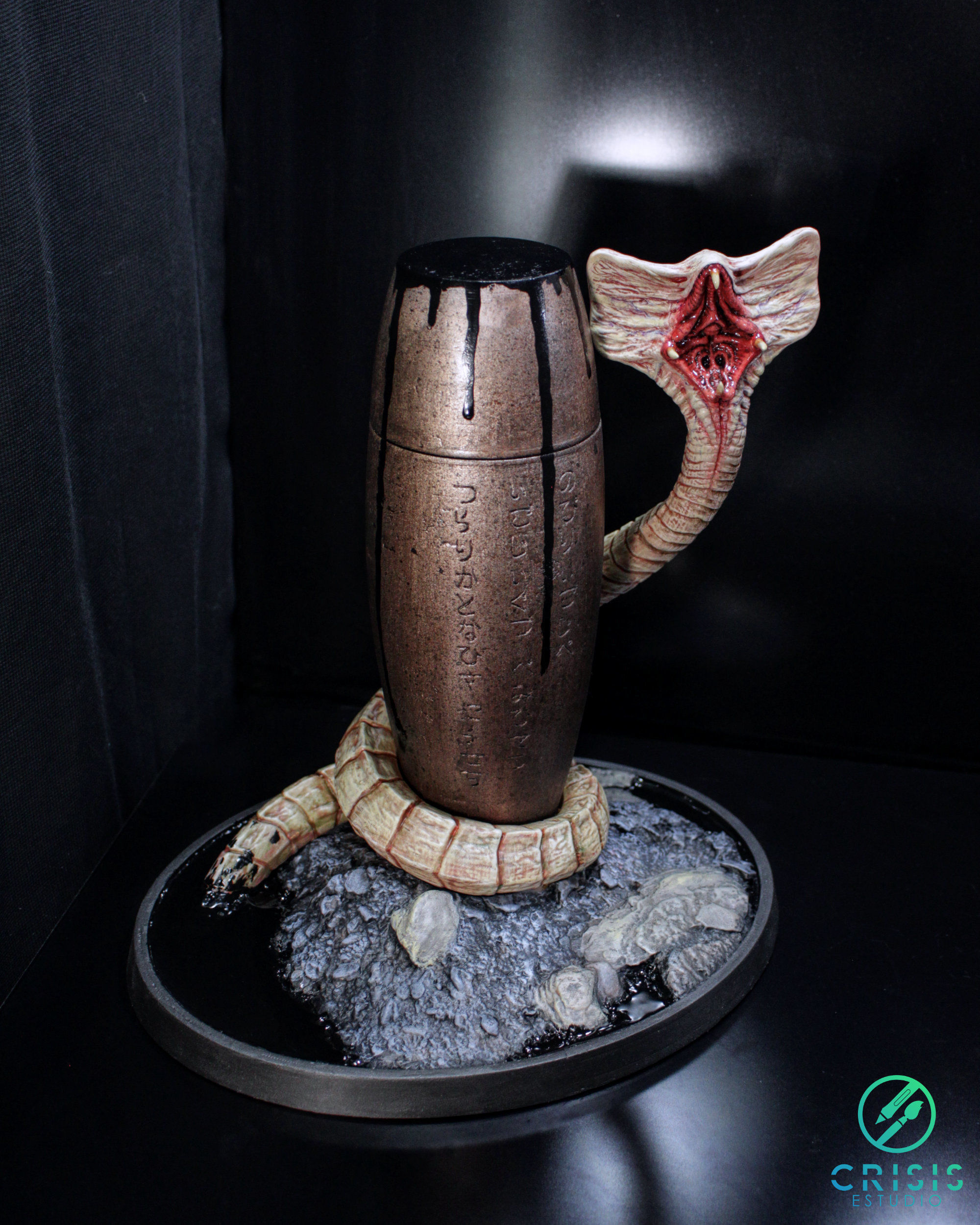 Hammerpede ready for 3D print prometheus alien covenant 3D print model_5