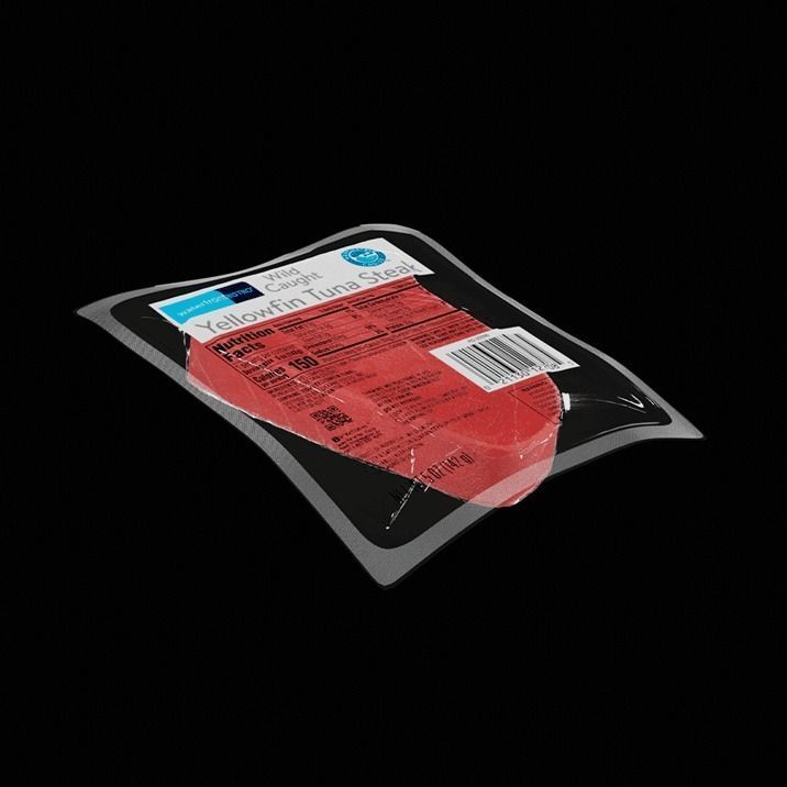 Tuna Steak 3D model_8