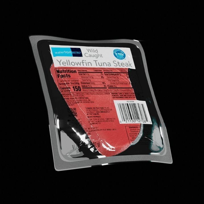 Tuna Steak 3D model_3