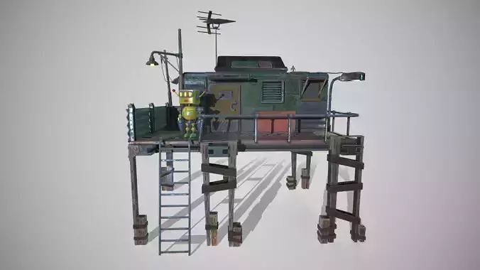 The Robot and his Shack