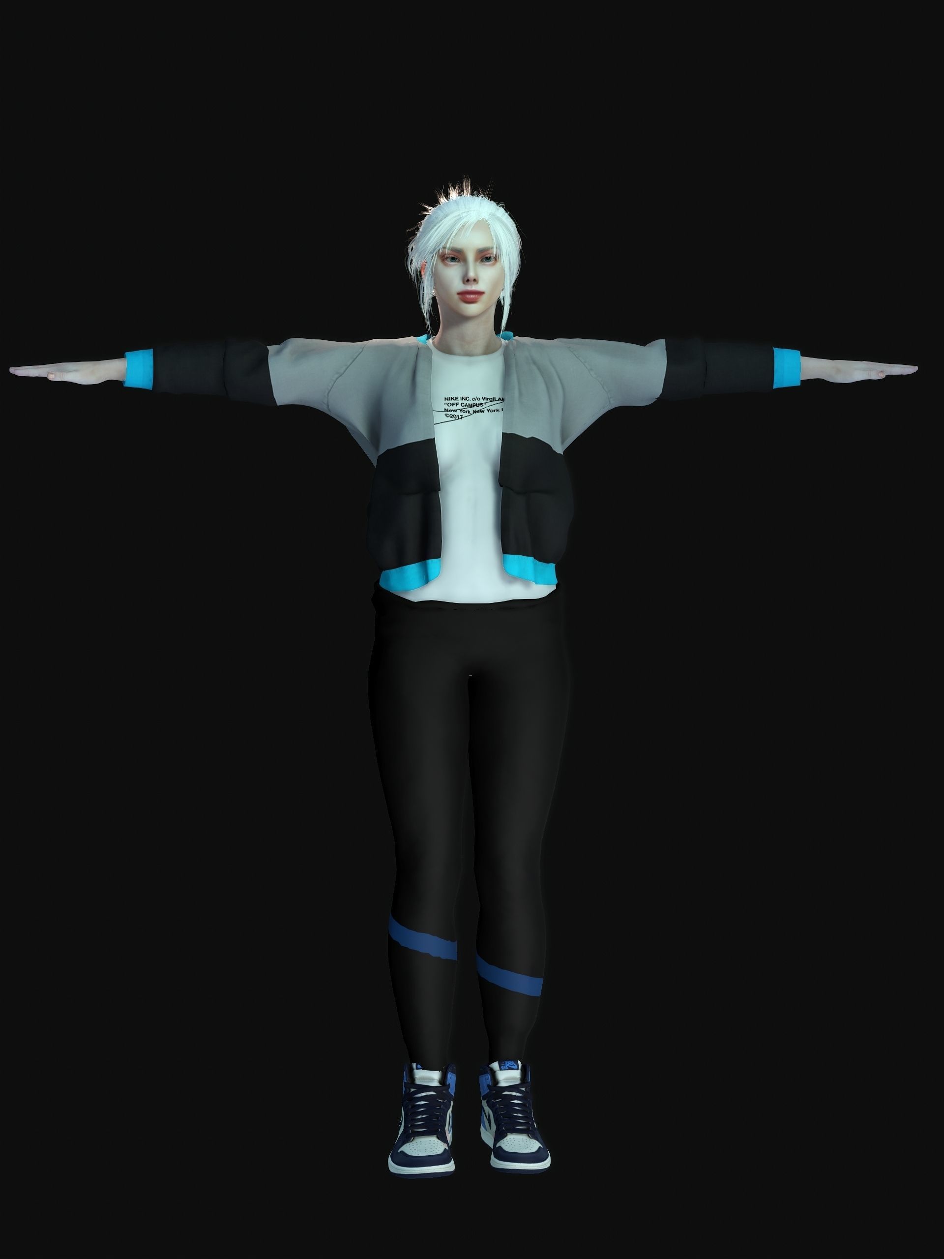 VALORANT - Jett Casual  3D model_2