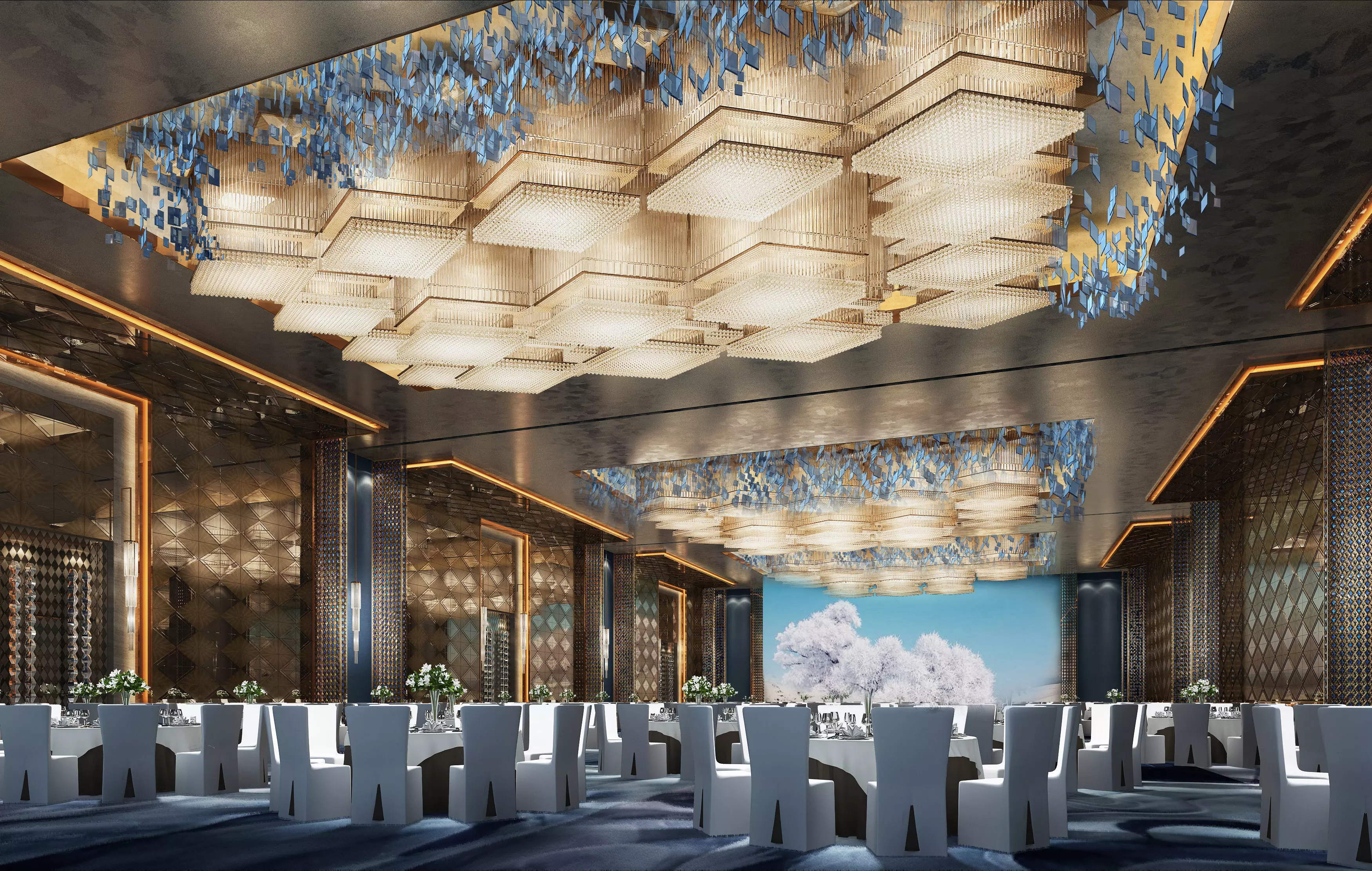 Business Restaurant 3D model