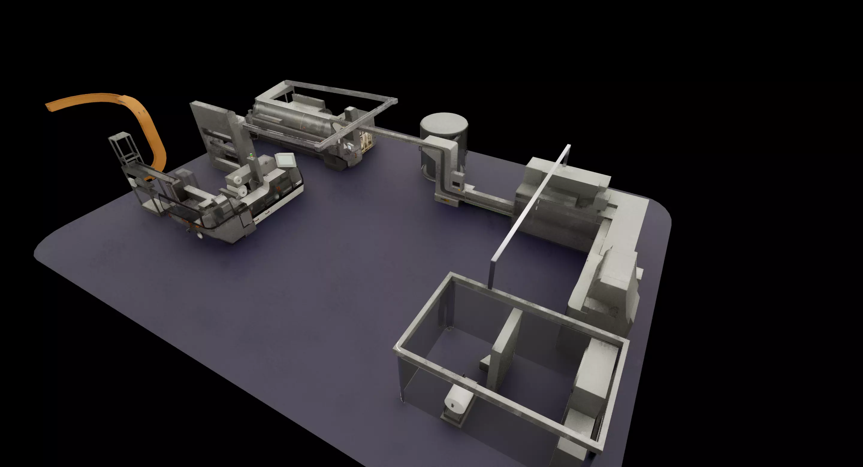 M5 GDX6 cigar processing sets 3D model_0