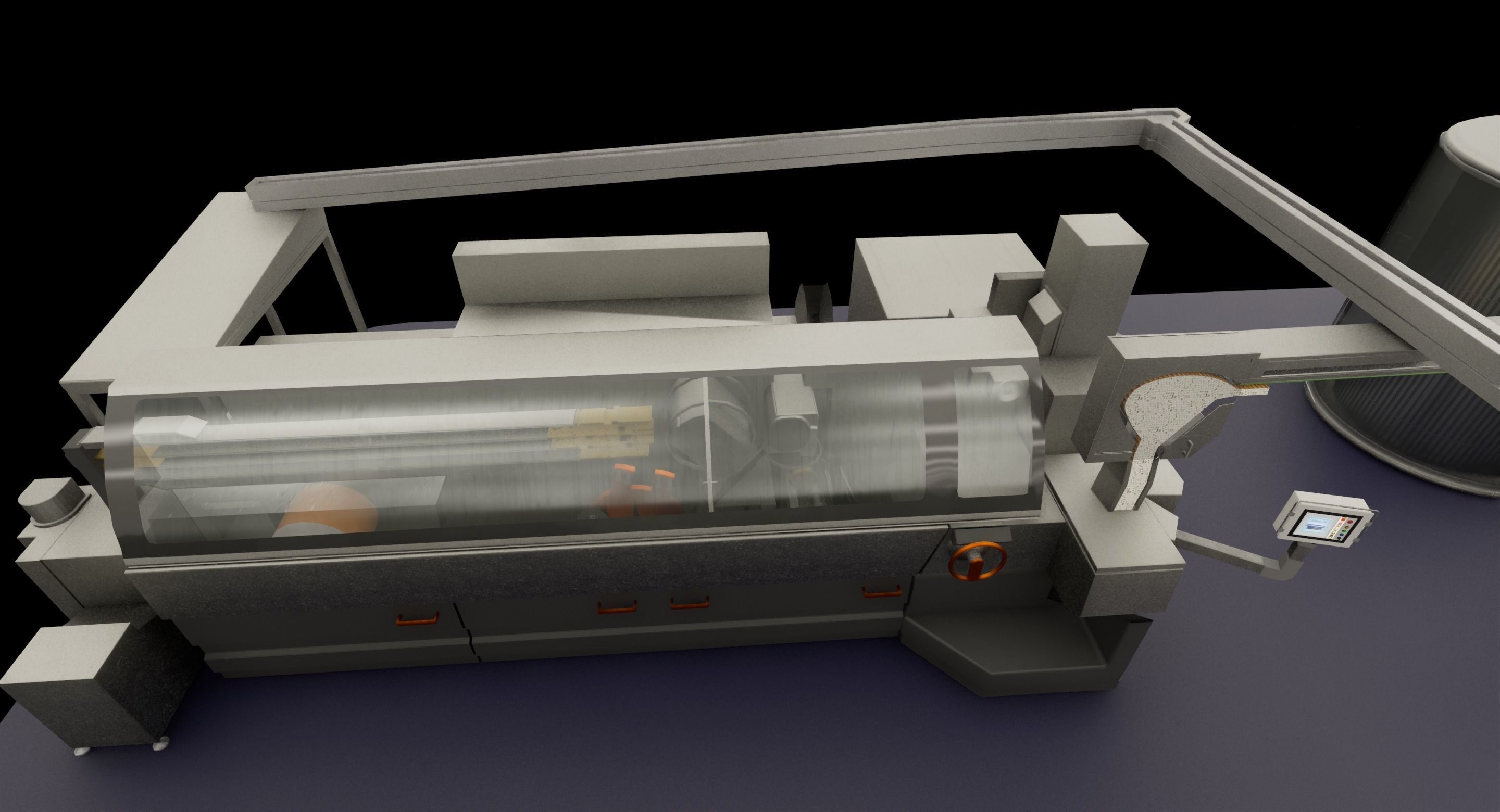 M5 GDX6 cigar processing sets 3D model_8