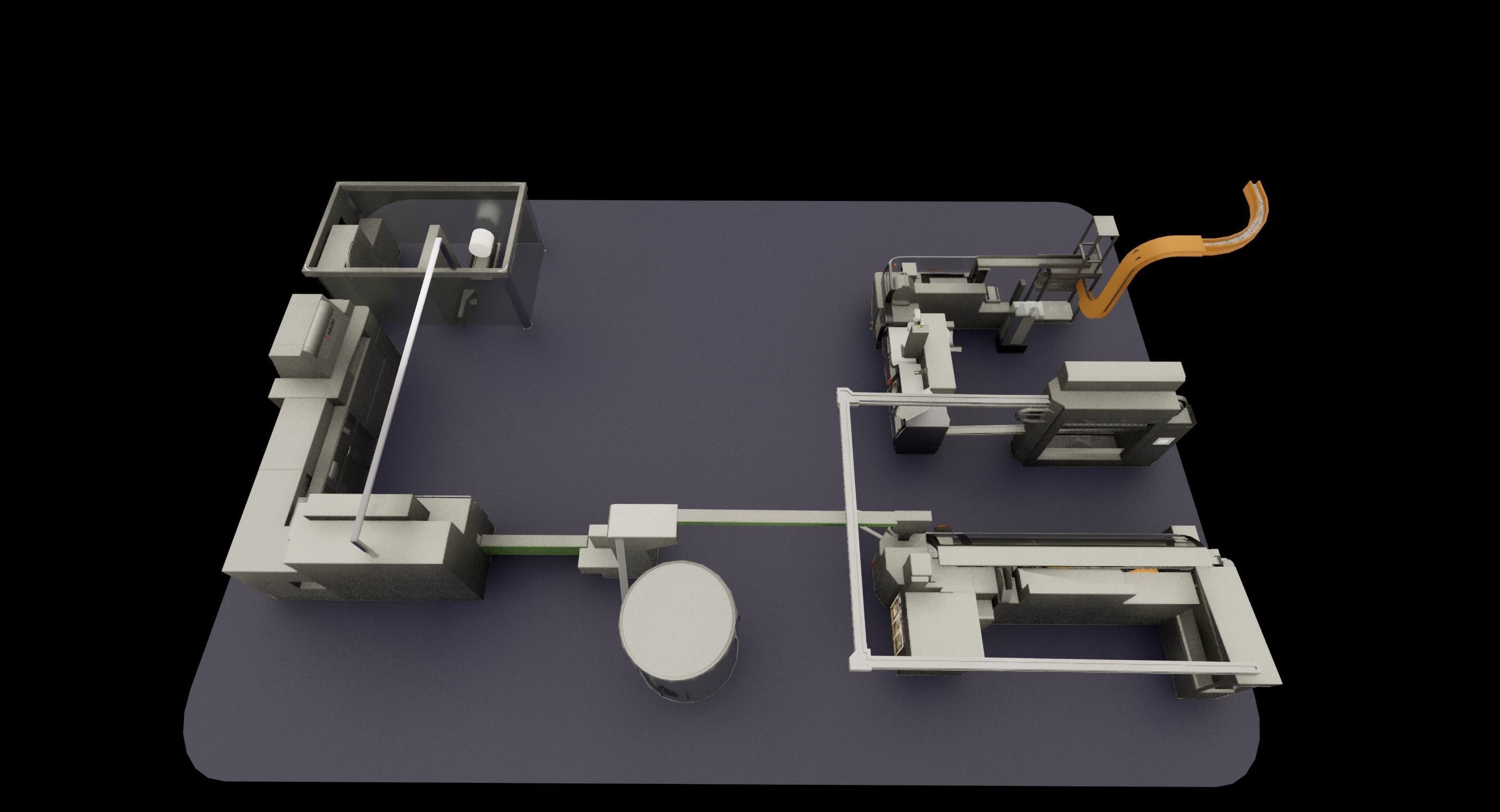 M5 GDX6 cigar processing sets 3D model_3
