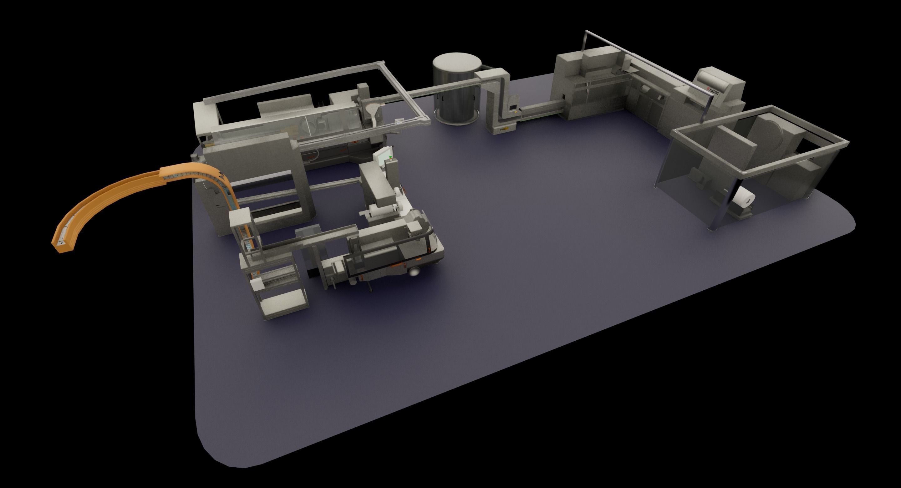 M5 GDX6 cigar processing sets 3D model_1