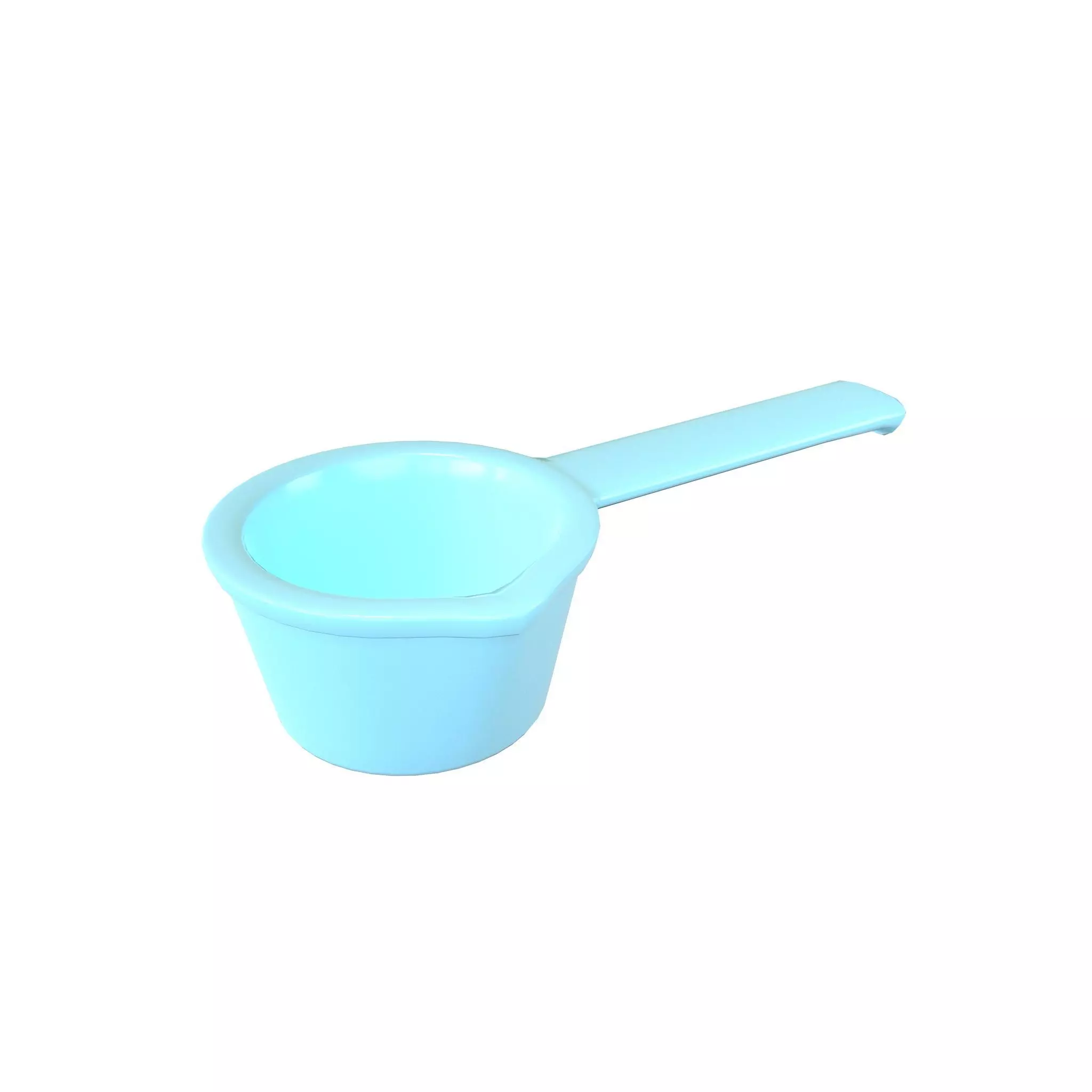 Plastic Dipper v1 002 Low-poly 3D model