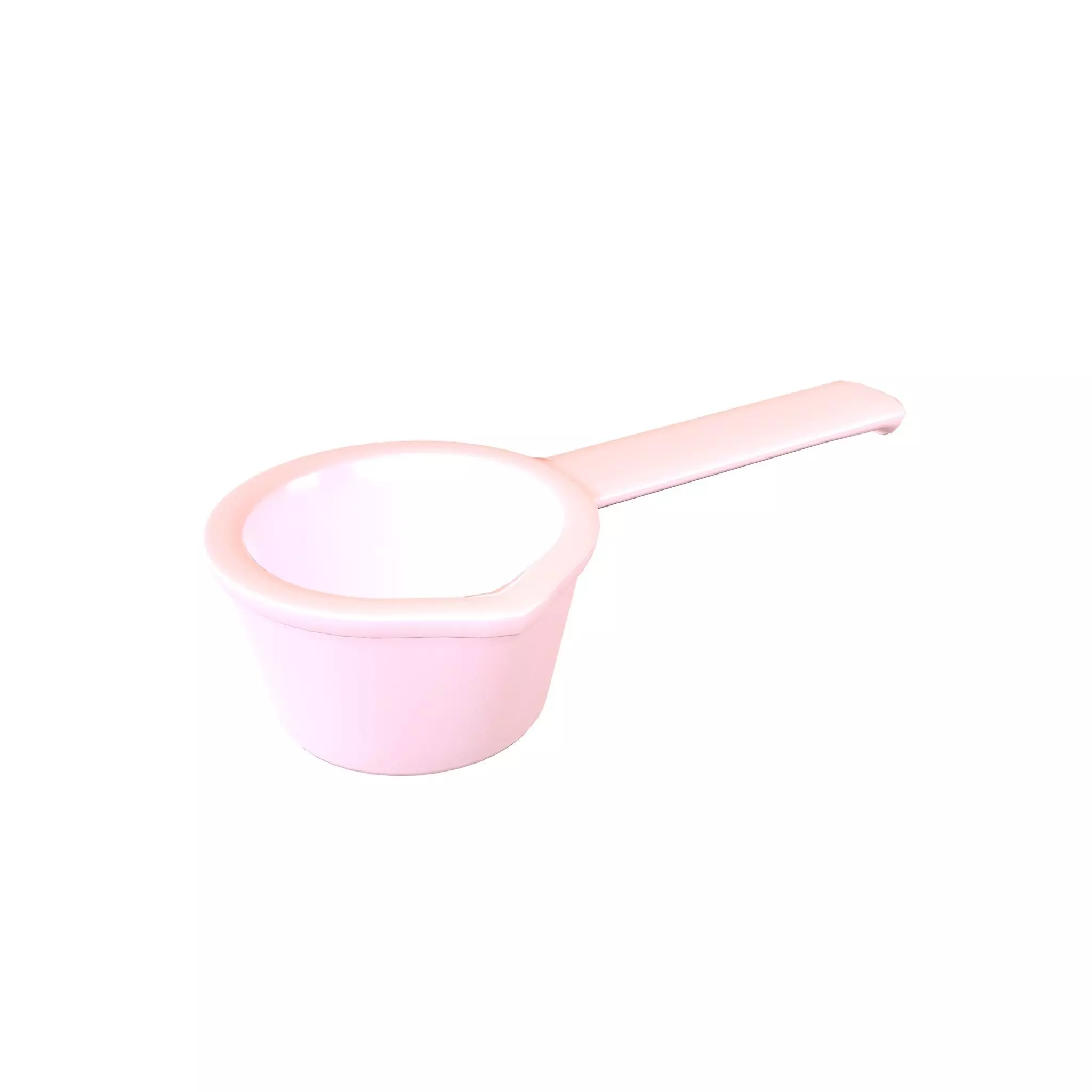 Plastic Dipper v1 003 Low-poly 3D model