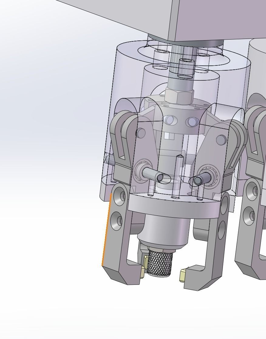 5 Head roll cover machine  3D model_4
