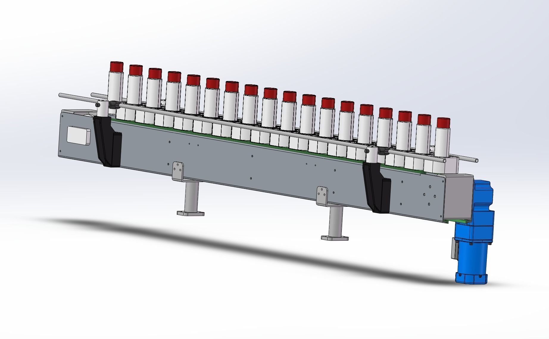 5 Head roll cover machine  3D model_14