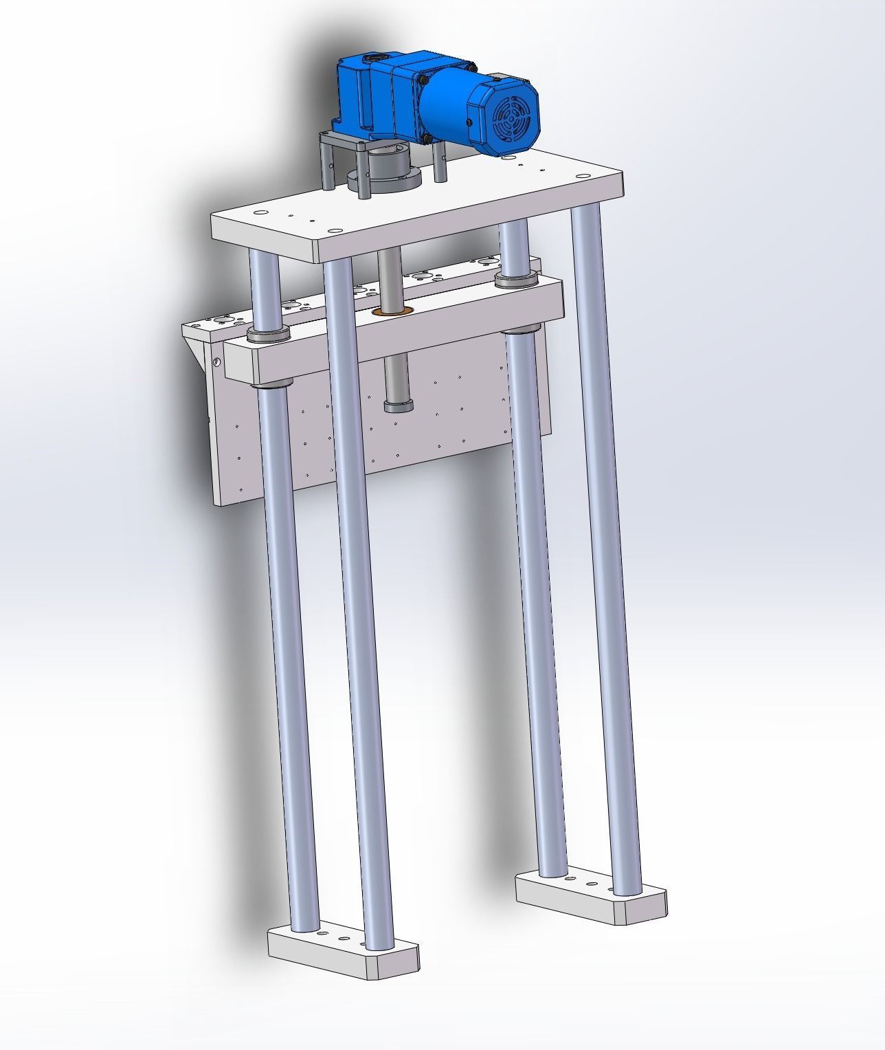 5 Head roll cover machine  3D model_11