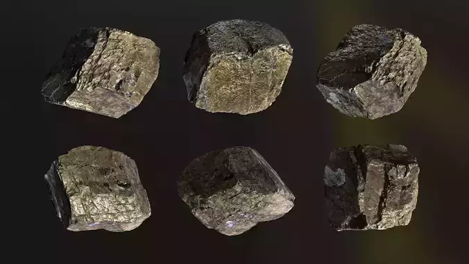 Fools Gold  Detailed pyrite