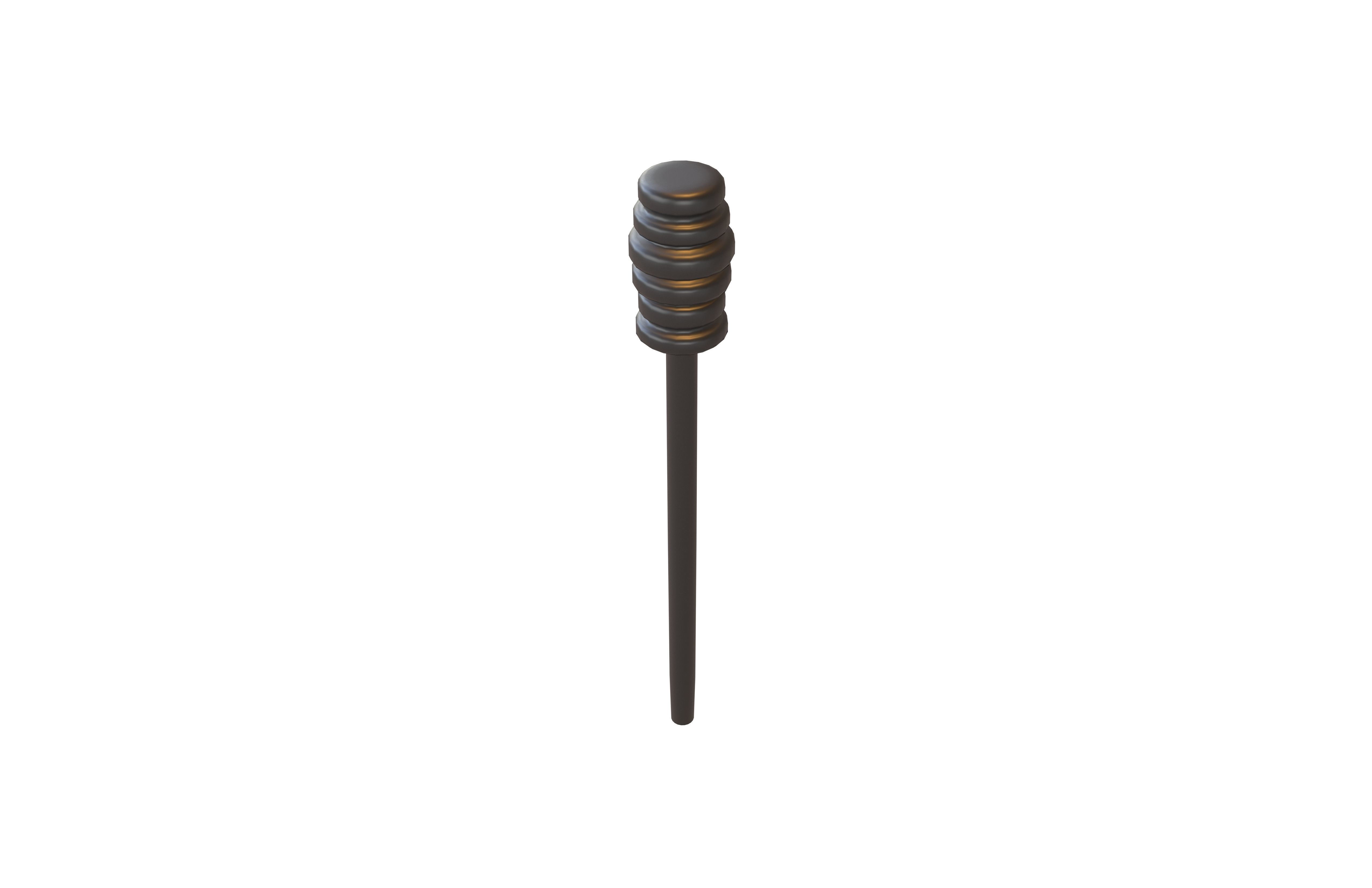Honey Dipper v1 002 Low-poly 3D model_2