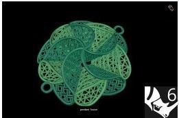 ring pendant bracelet  3D Model Collection_2