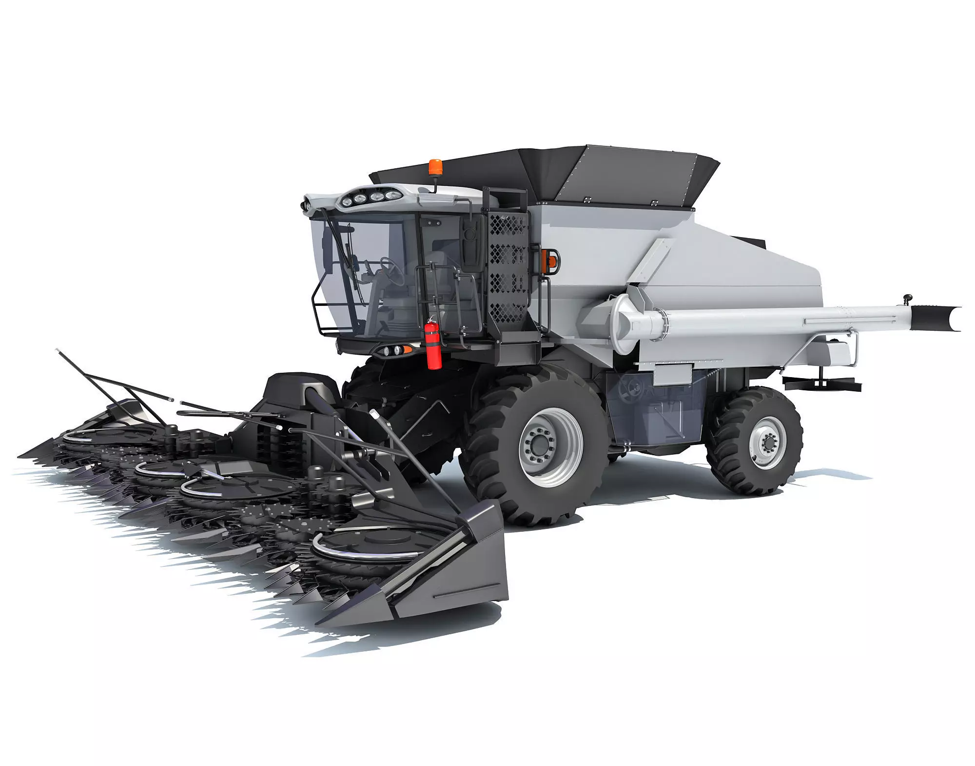 Combine Harvester 3D model