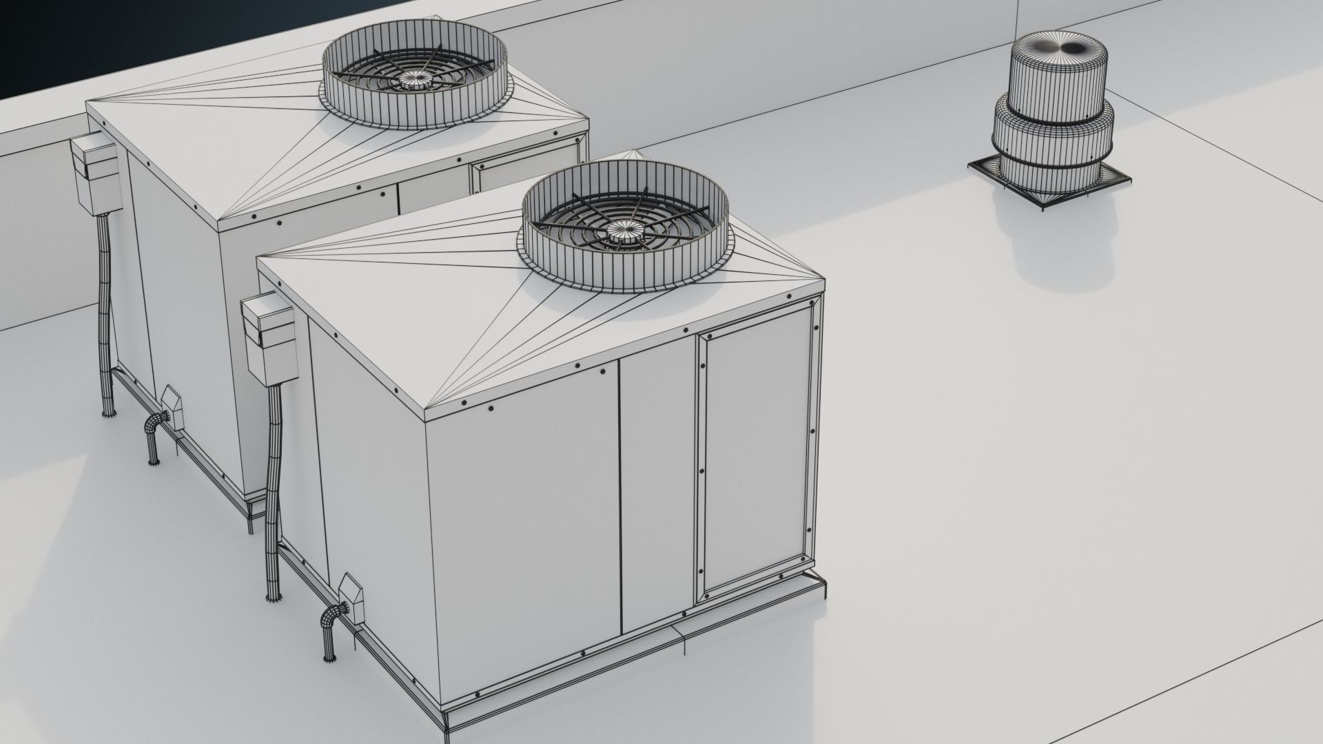 Building 22 Low-poly 3D model_12