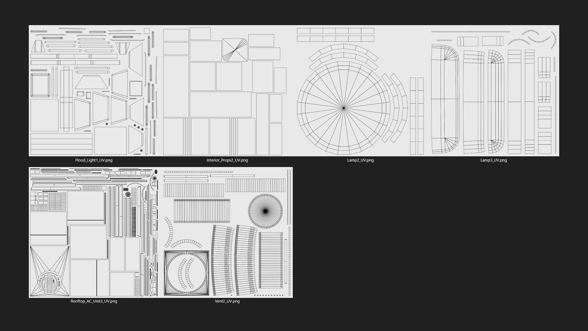 Building 22 Low-poly 3D model_13