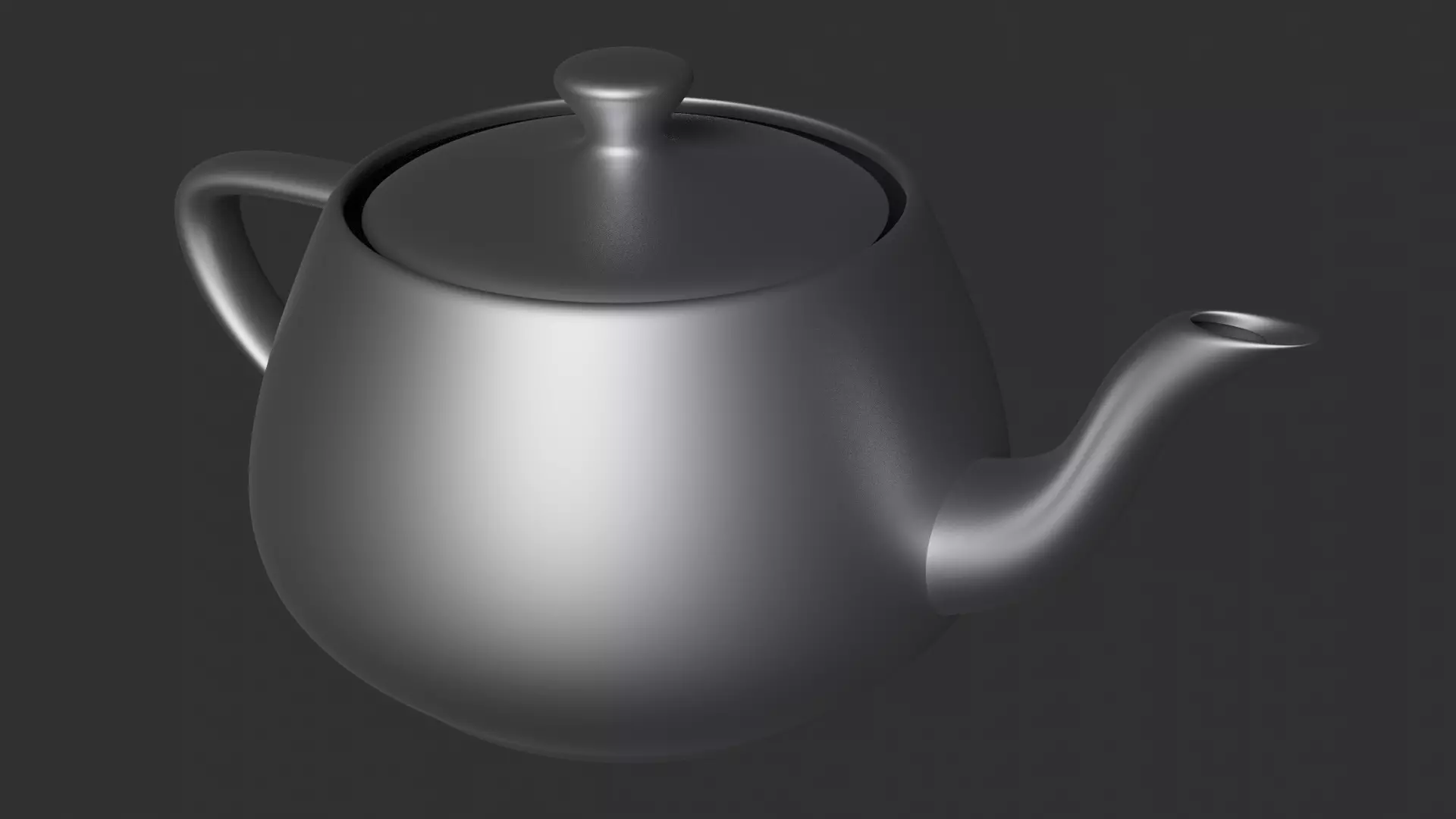 Teapot Low-poly 3D model_0
