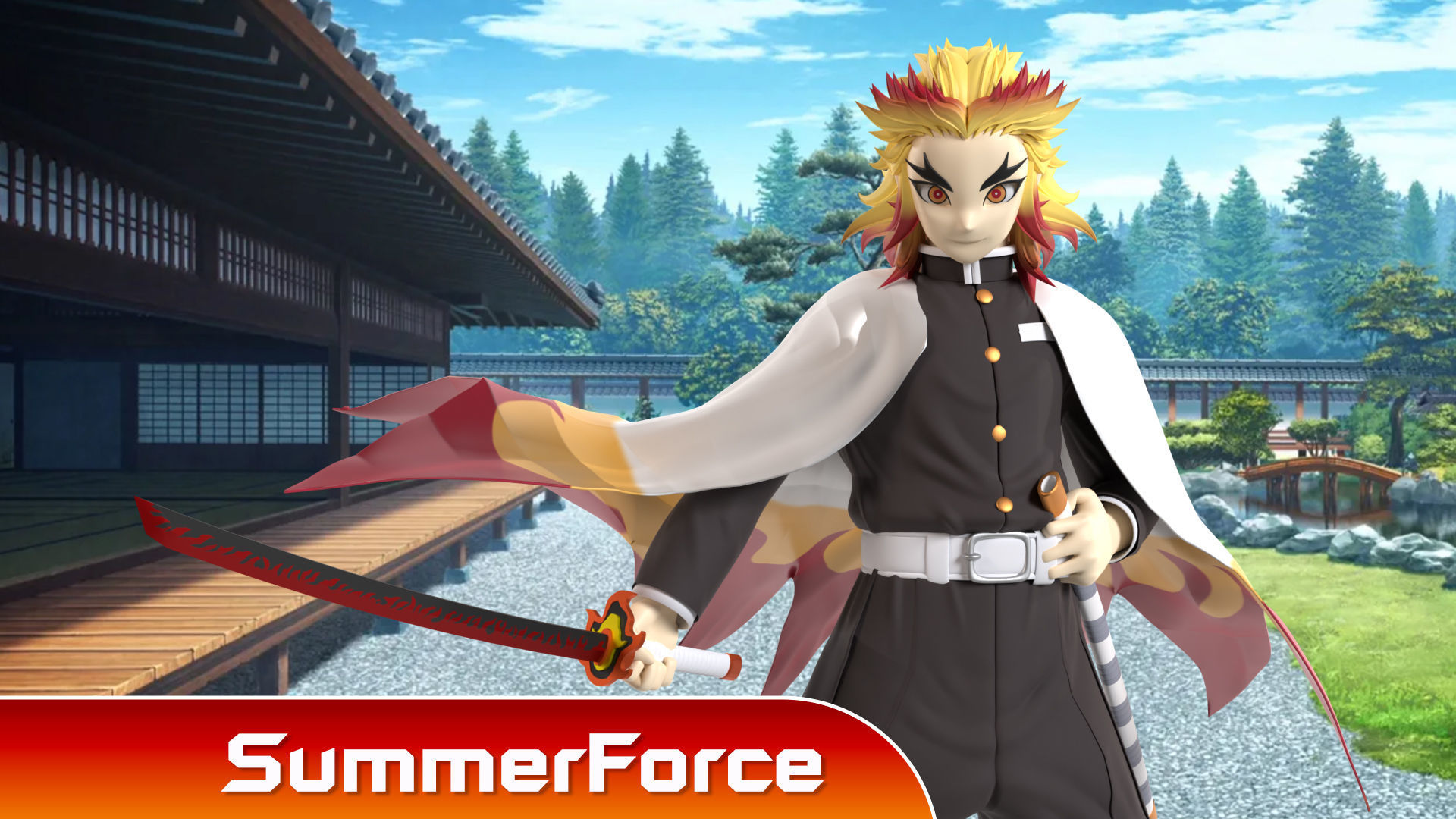 Kyojuro Rengoku - Demon Slayer 3D model_1