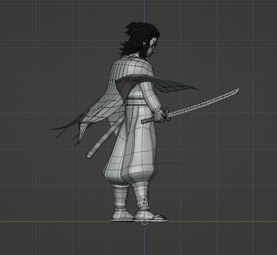 Kyojuro Rengoku - Demon Slayer 3D model_18
