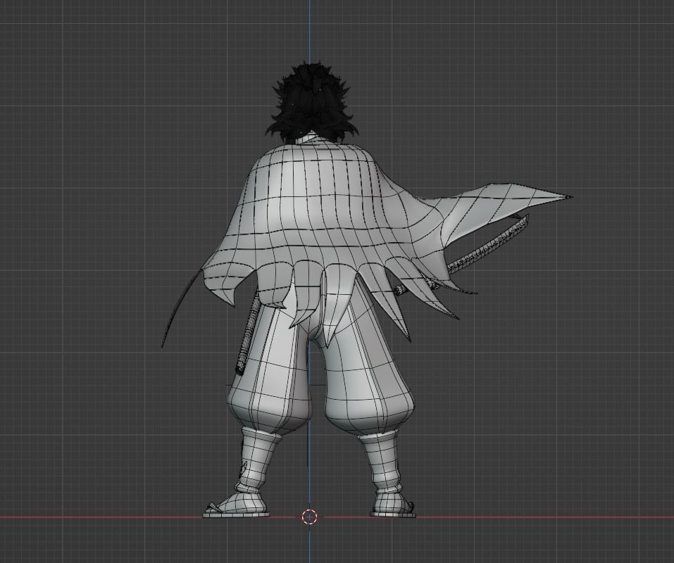 Kyojuro Rengoku - Demon Slayer 3D model_17