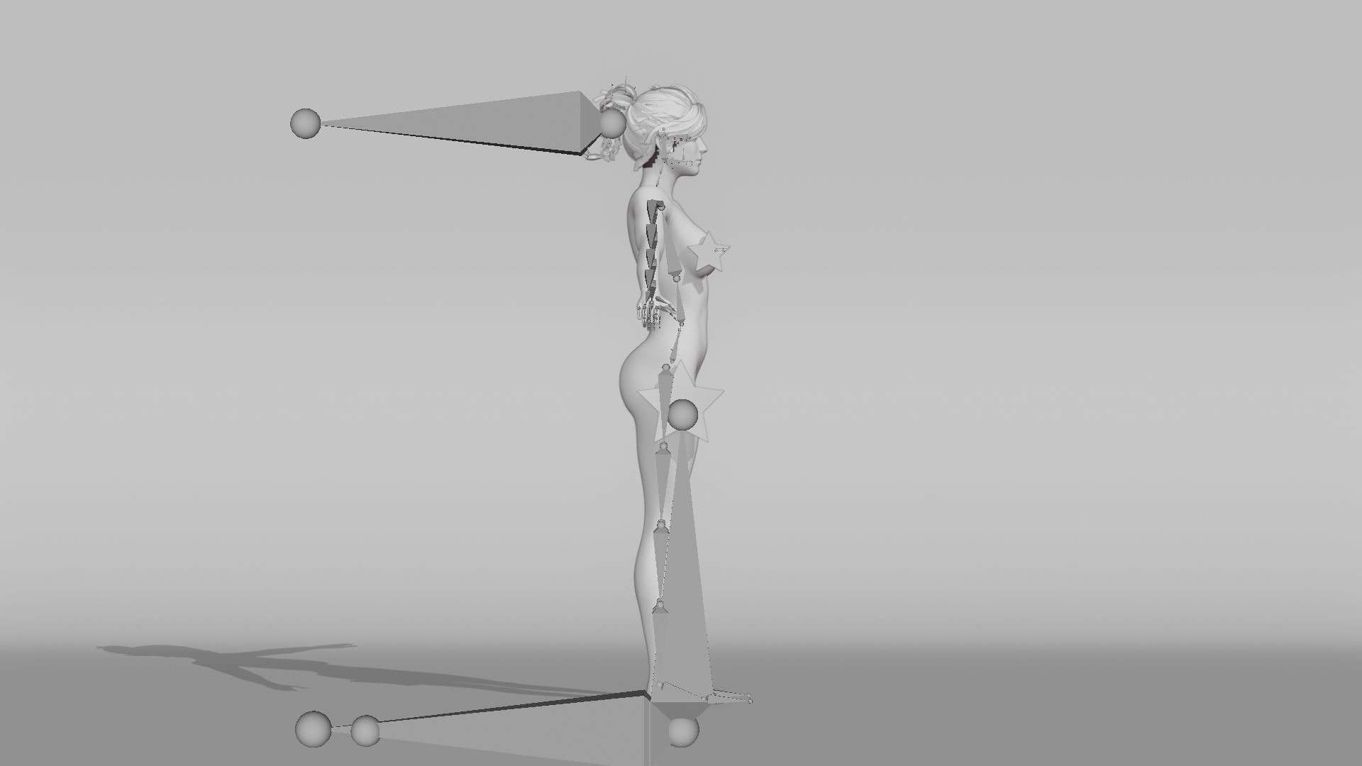 Realistic Female Character - Ashley 3D model_13