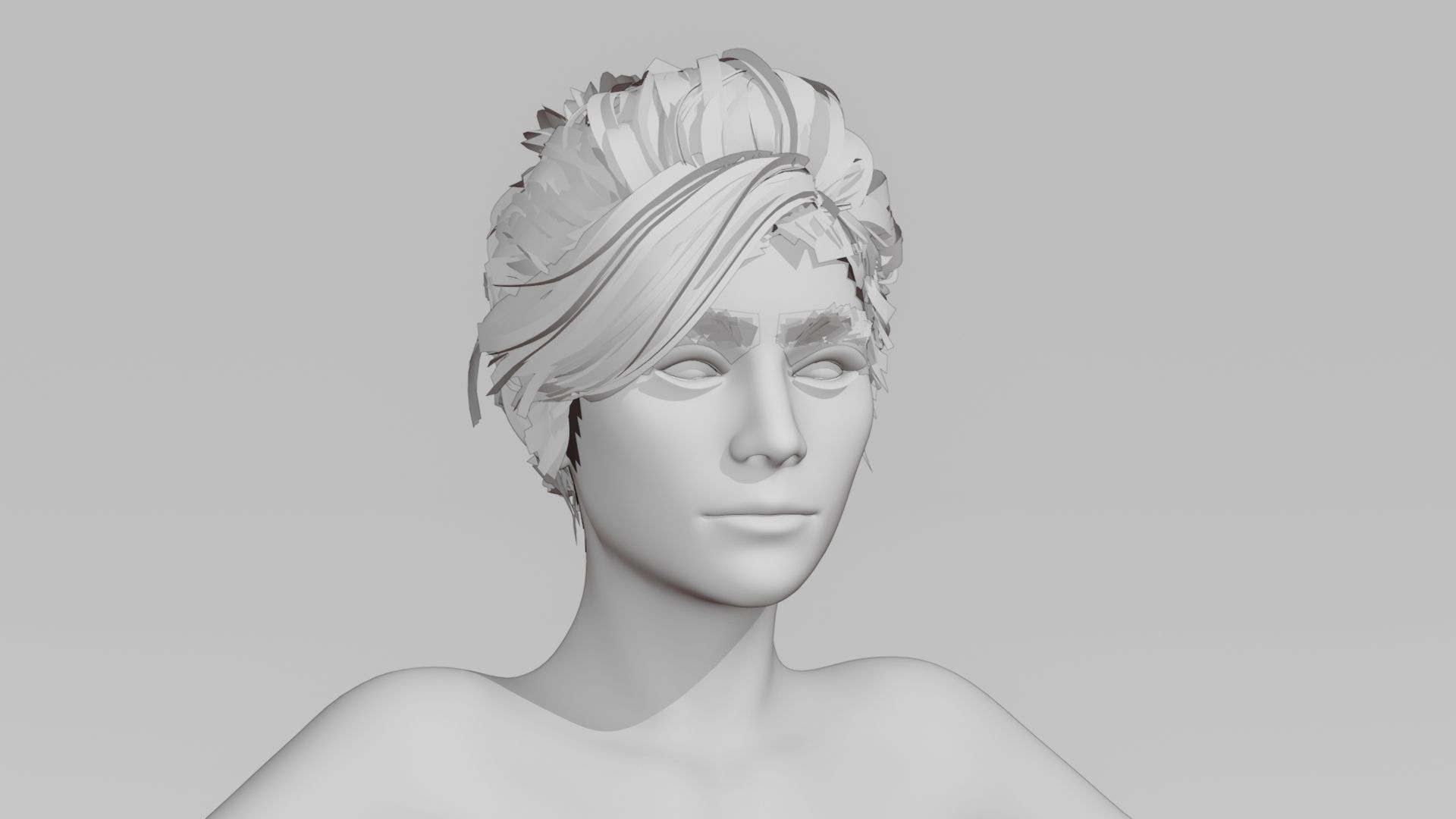 Realistic Female Character - Ashley 3D model_6
