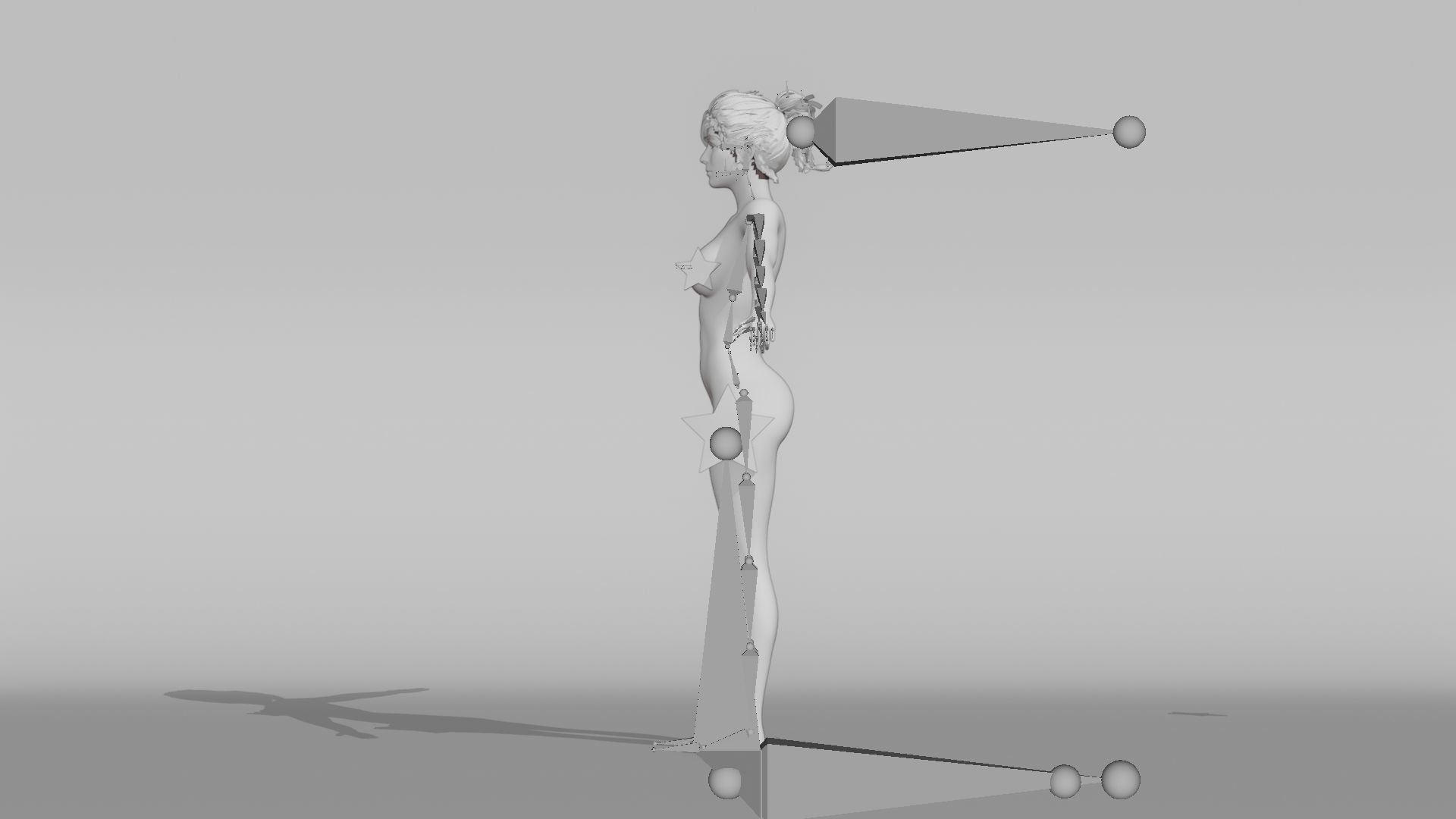 Realistic Female Character - Ashley 3D model_15