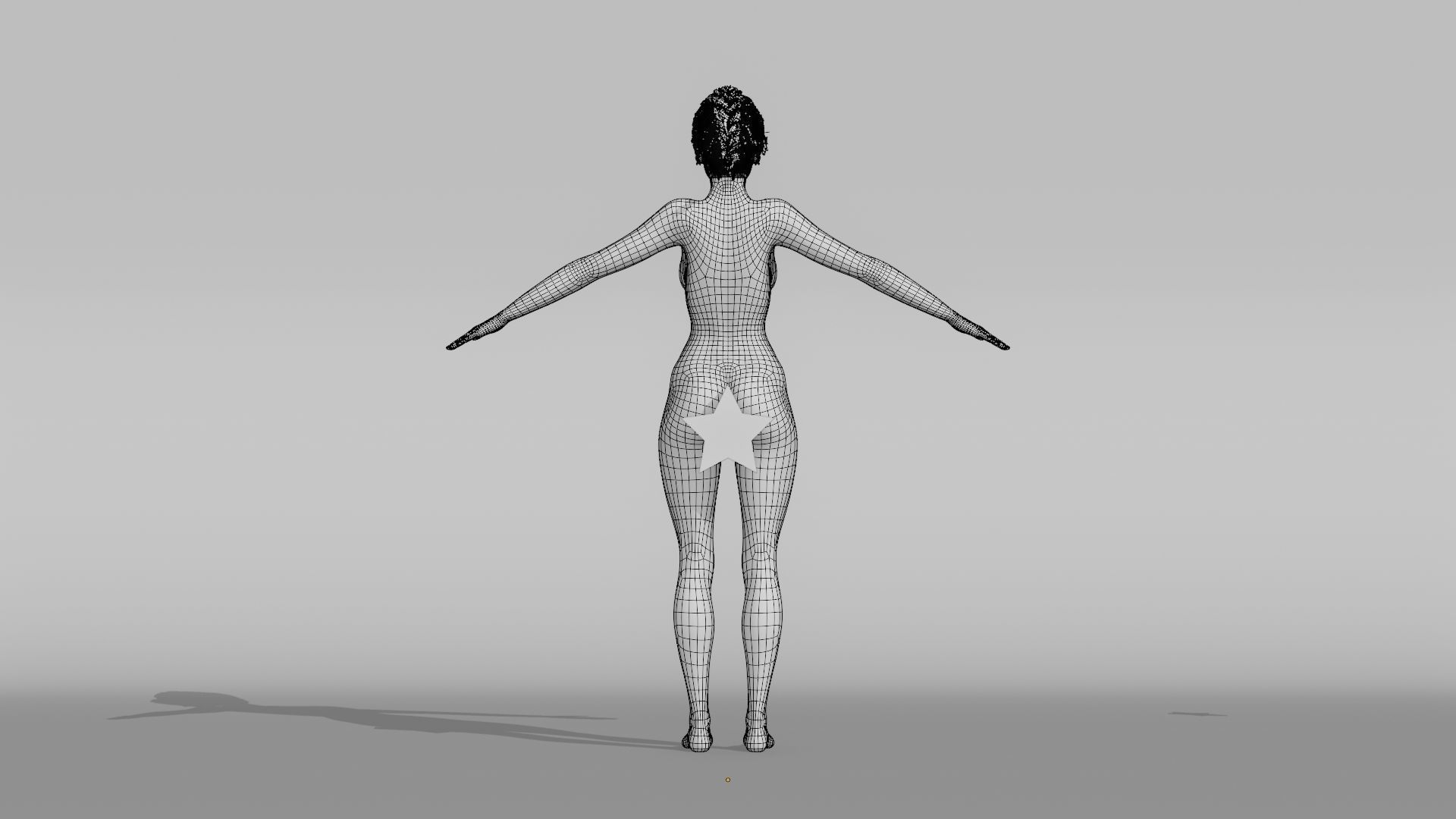 Realistic Female Character - Ashley 3D model_19