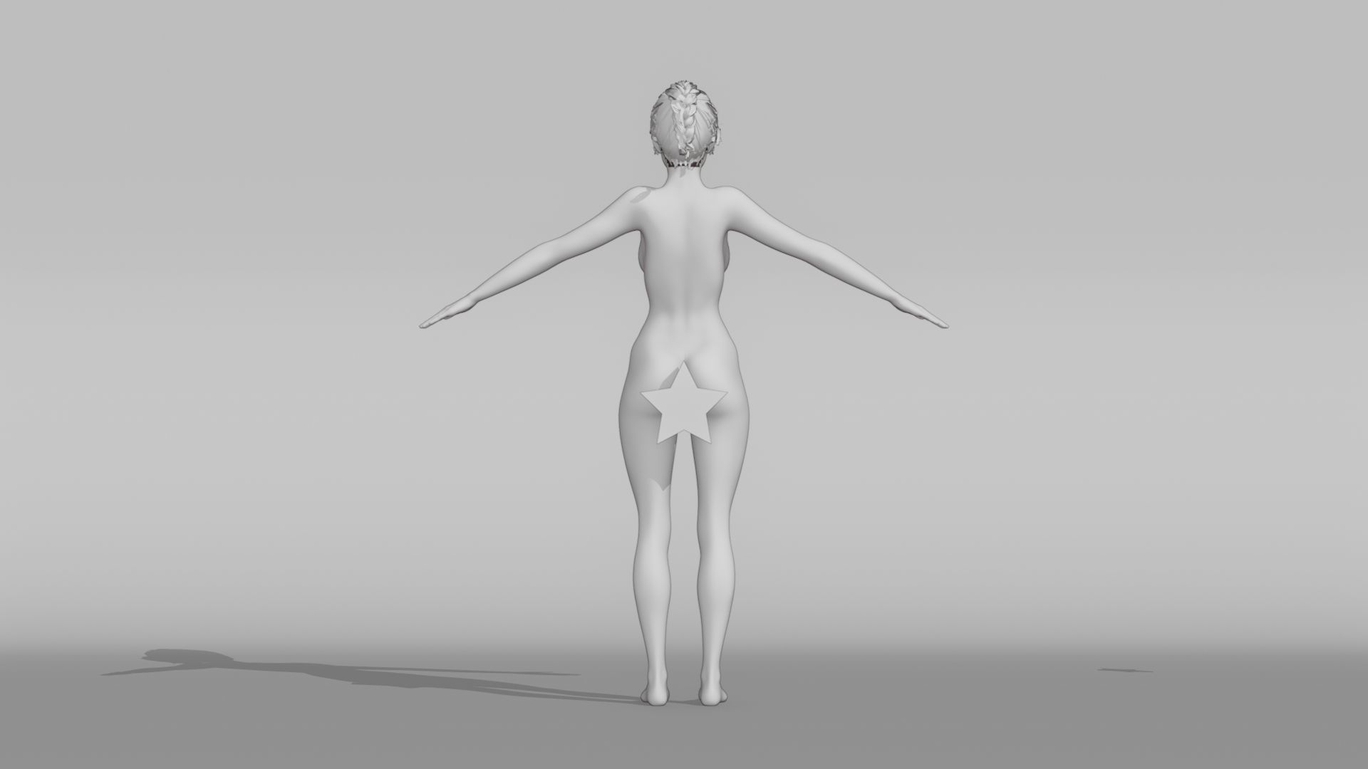 Realistic Female Character - Ashley 3D model_9