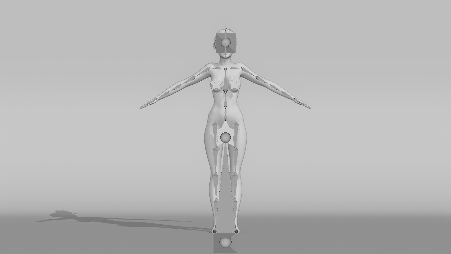 Realistic Female Character - Ashley 3D model_12