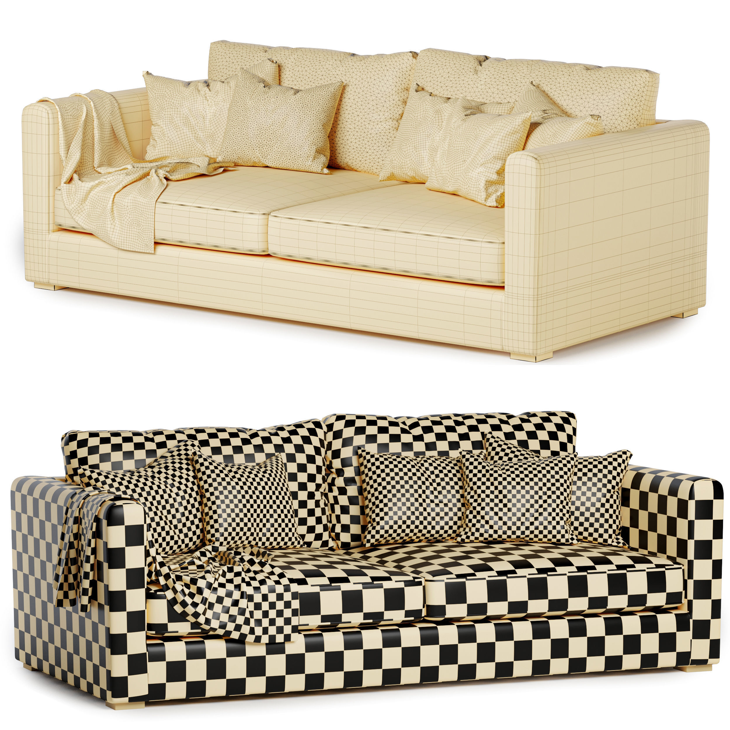 Blake Sofa 3D model_3