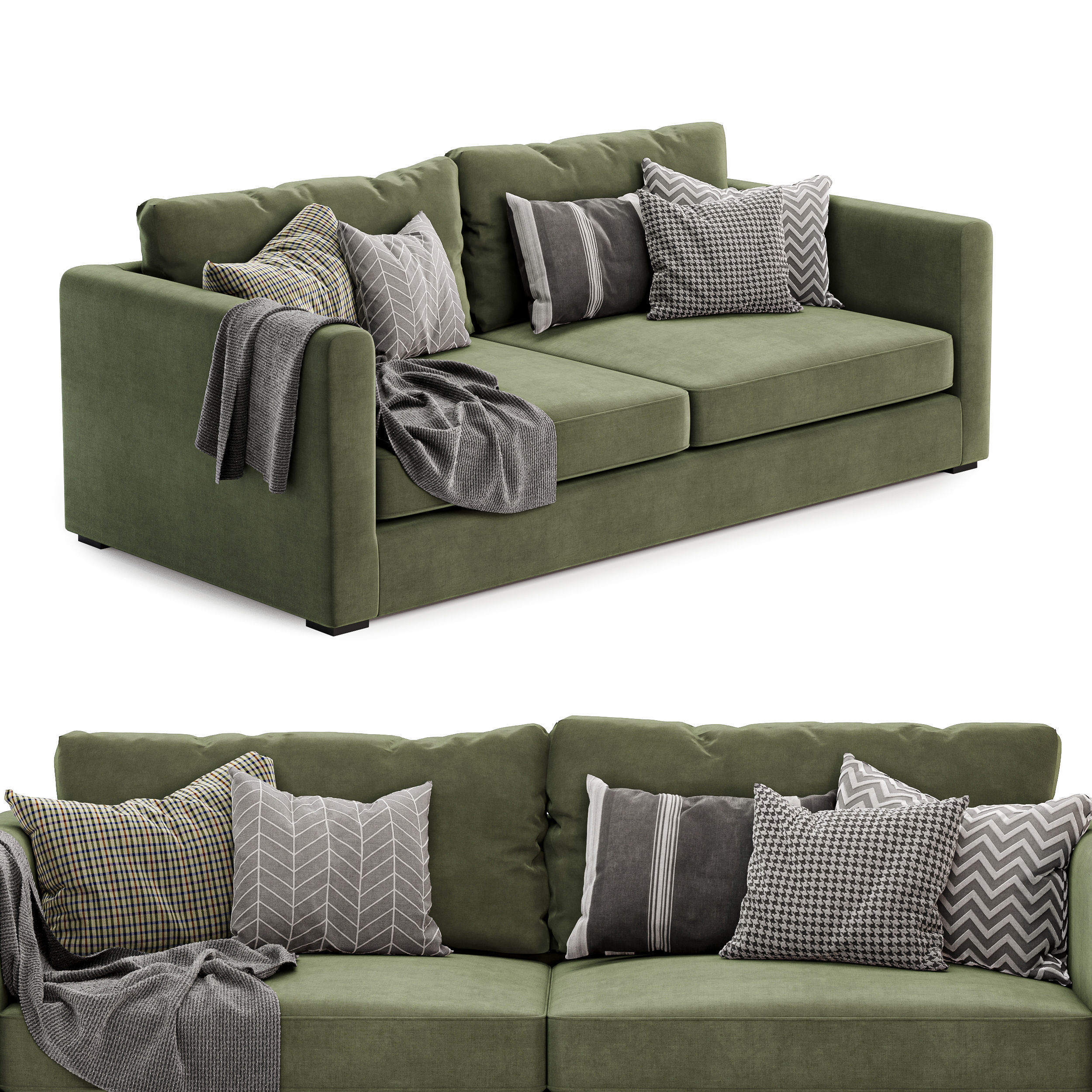 Blake Sofa 3D model_1