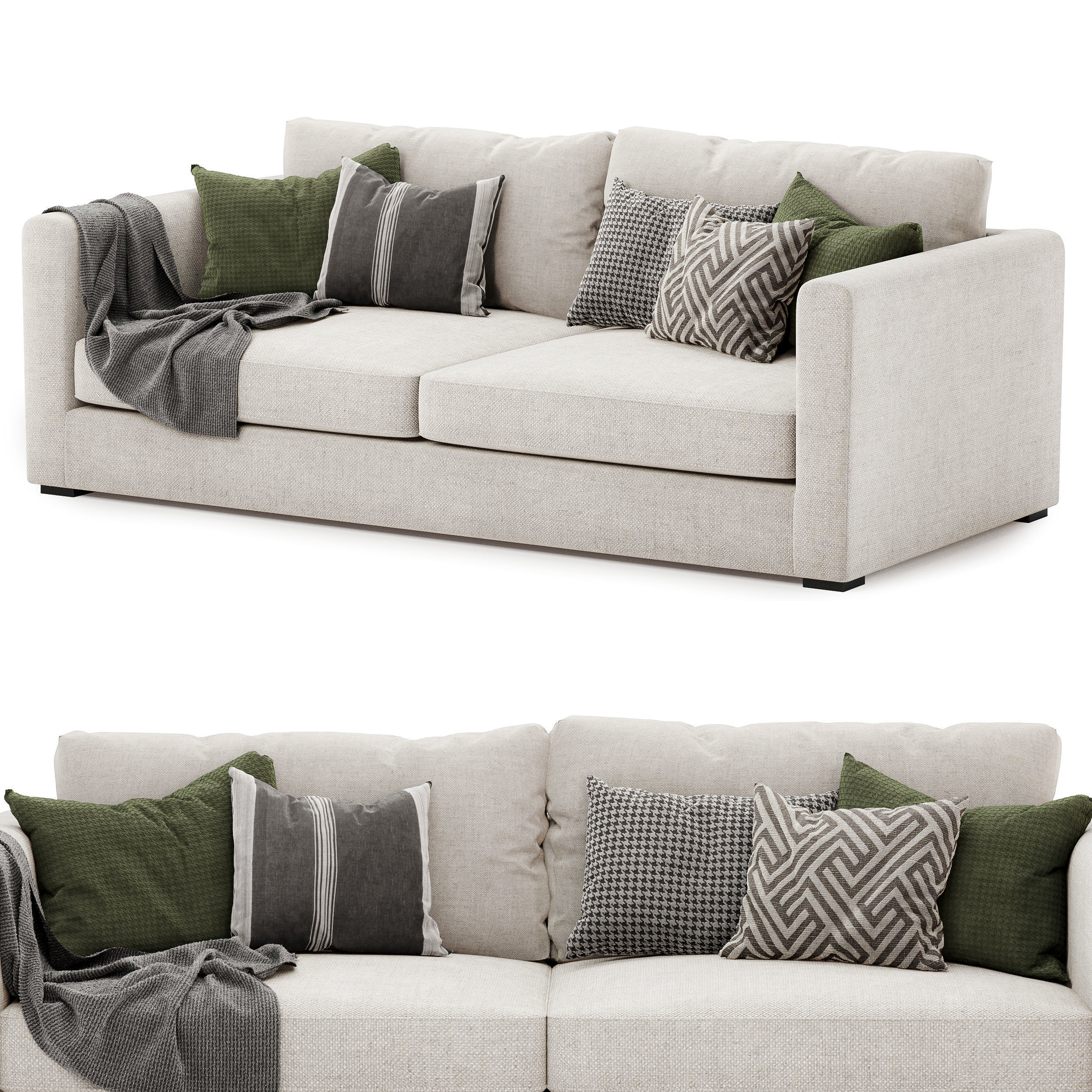 Blake Sofa 3D model_2