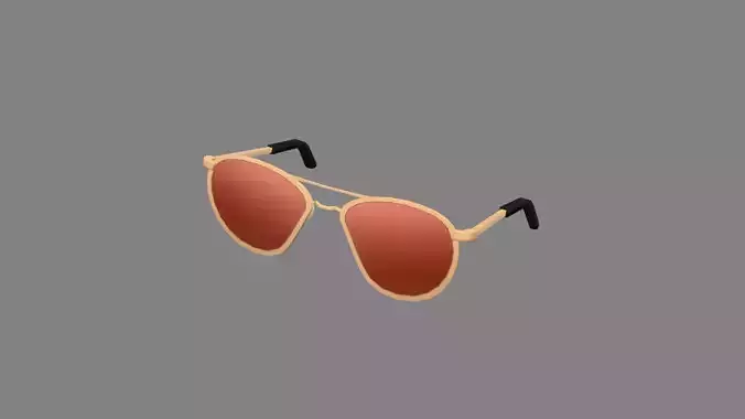 cartoon brown sunglasses