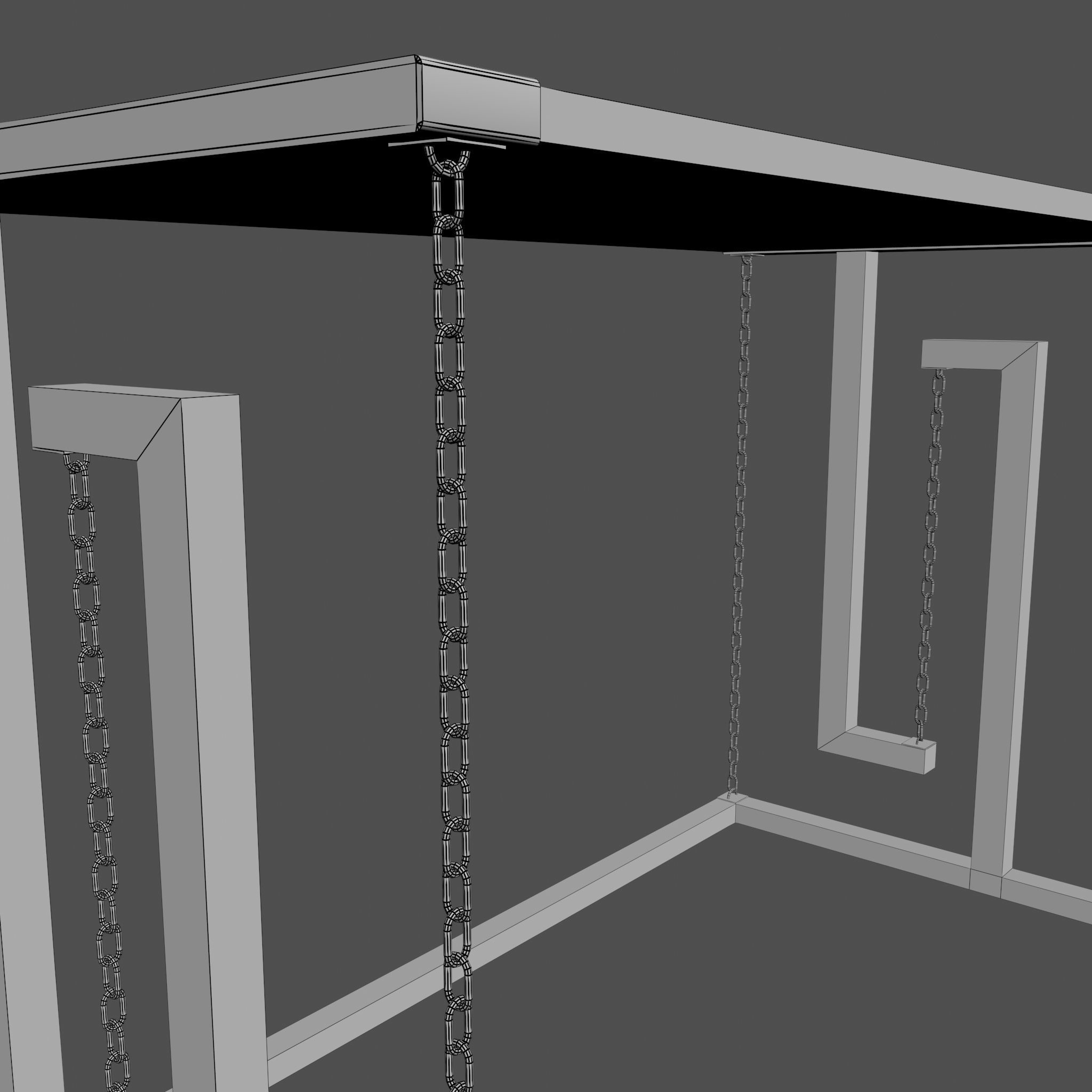 Table Levitating 3D model_12