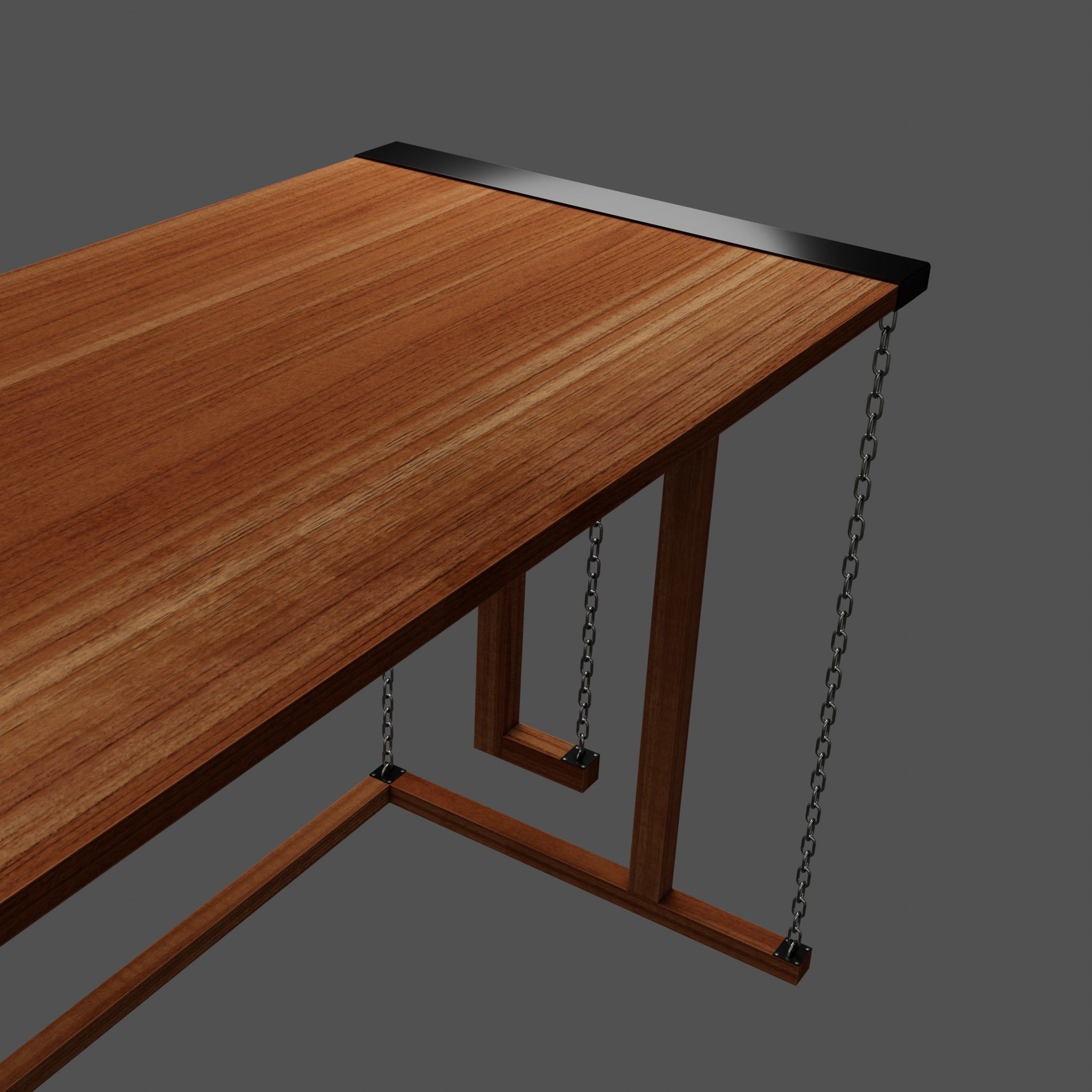 Table Levitating 3D model_19