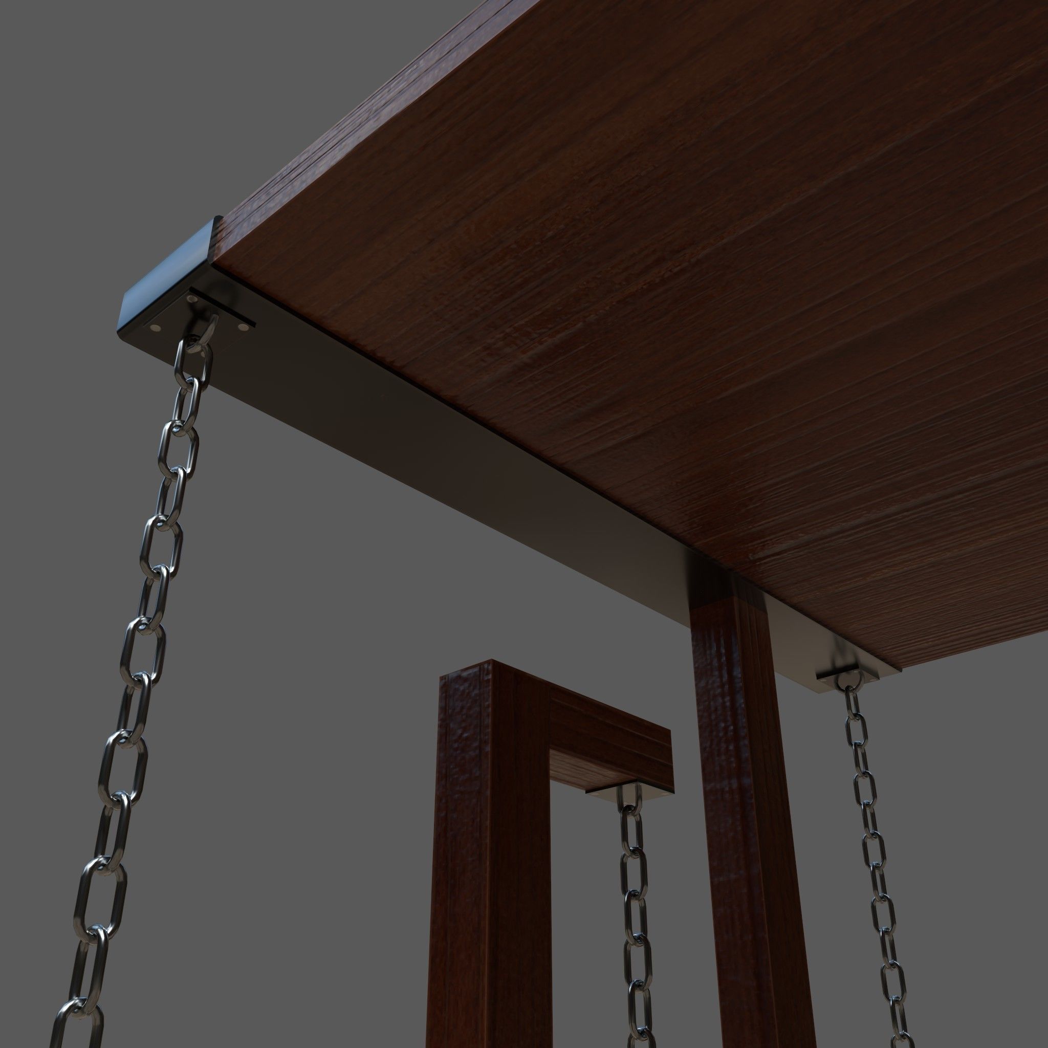 Table Levitating 3D model_9