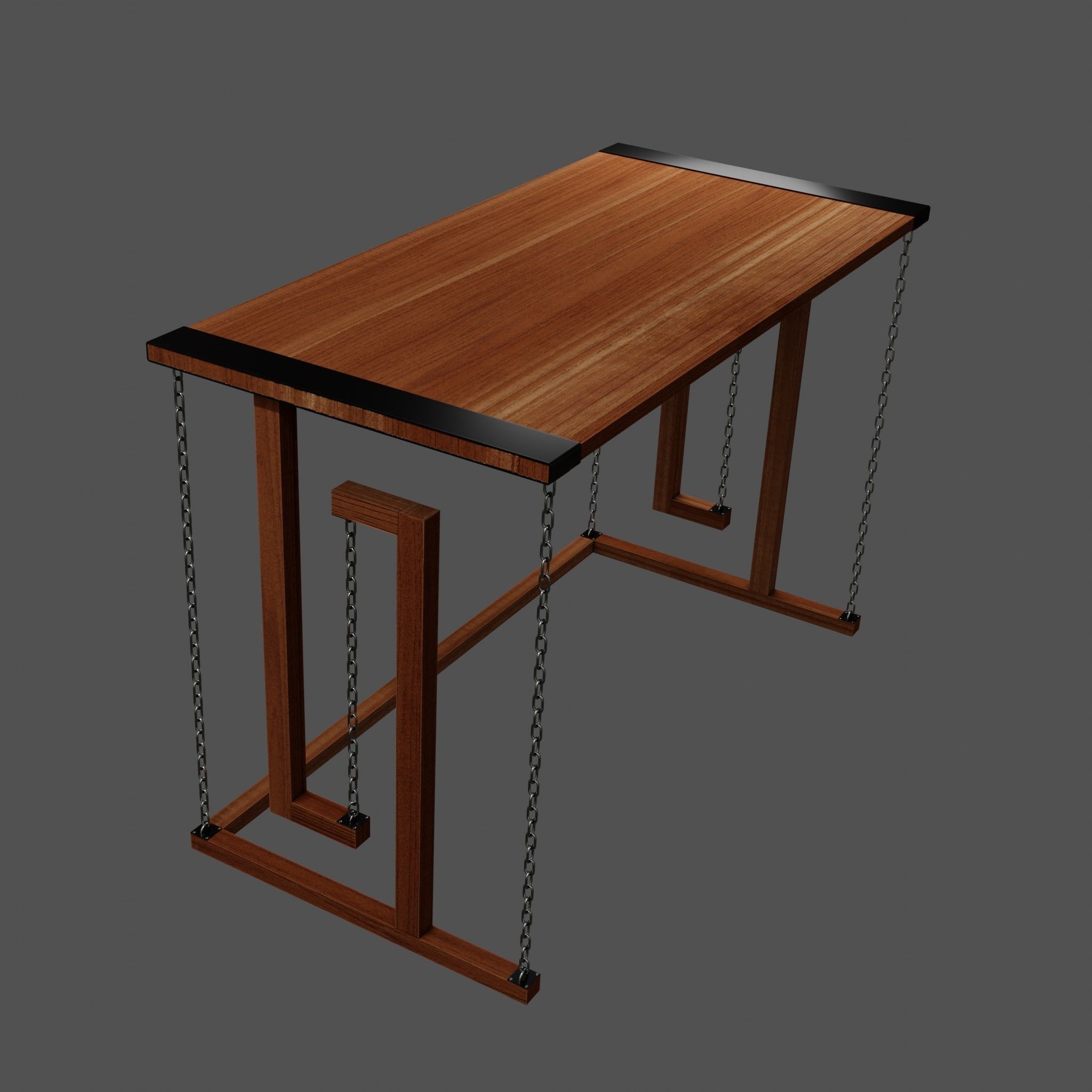 Table Levitating 3D model_18